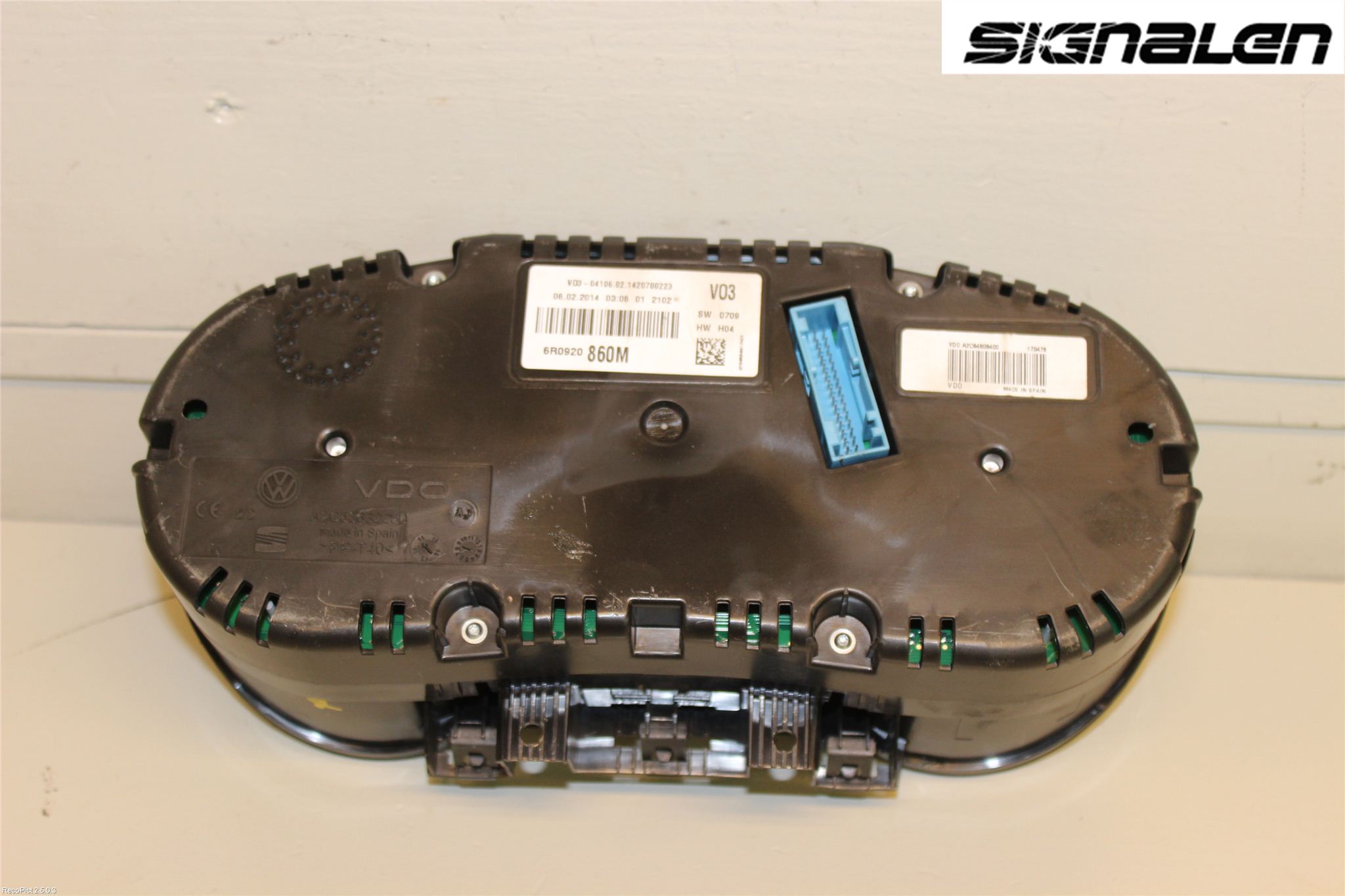 Volkswagen VW POLO 10-17 Instr Kombinert