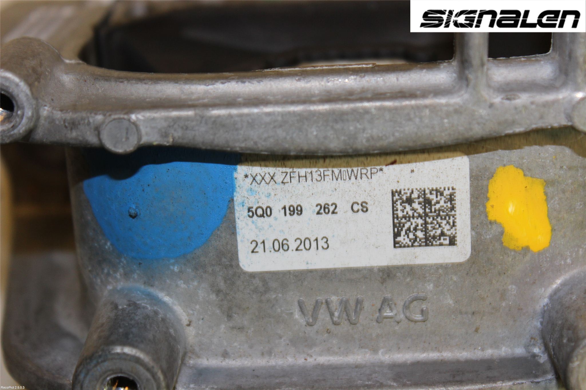 Audi A3/S3 8V 13-20 Motor Feste Gummi