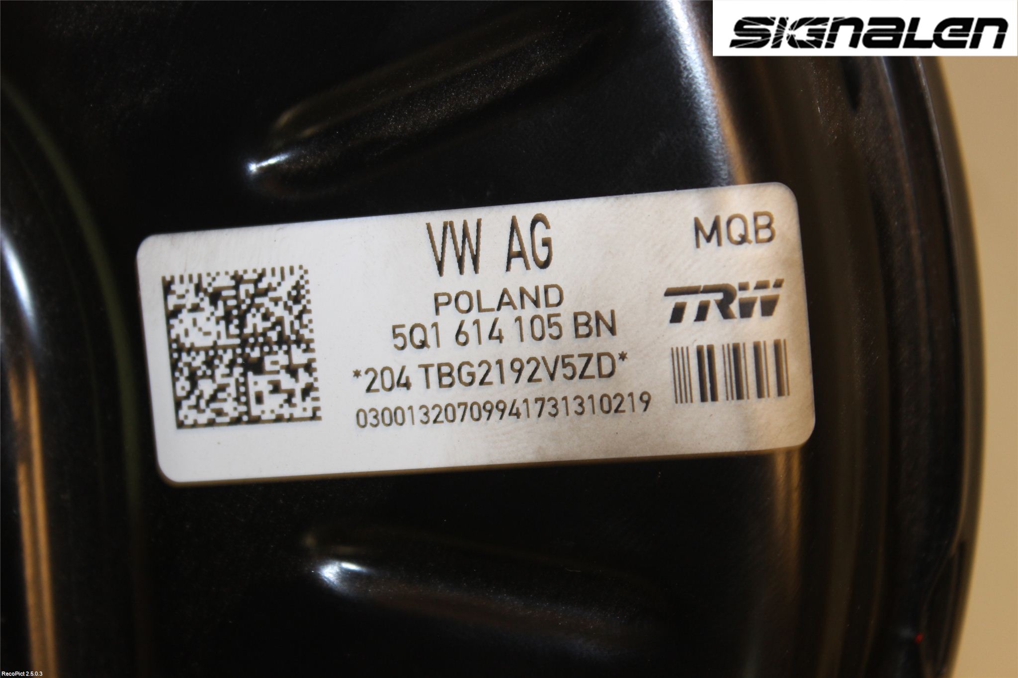 Audi A3/S3 8V 13-20 Bremseservo