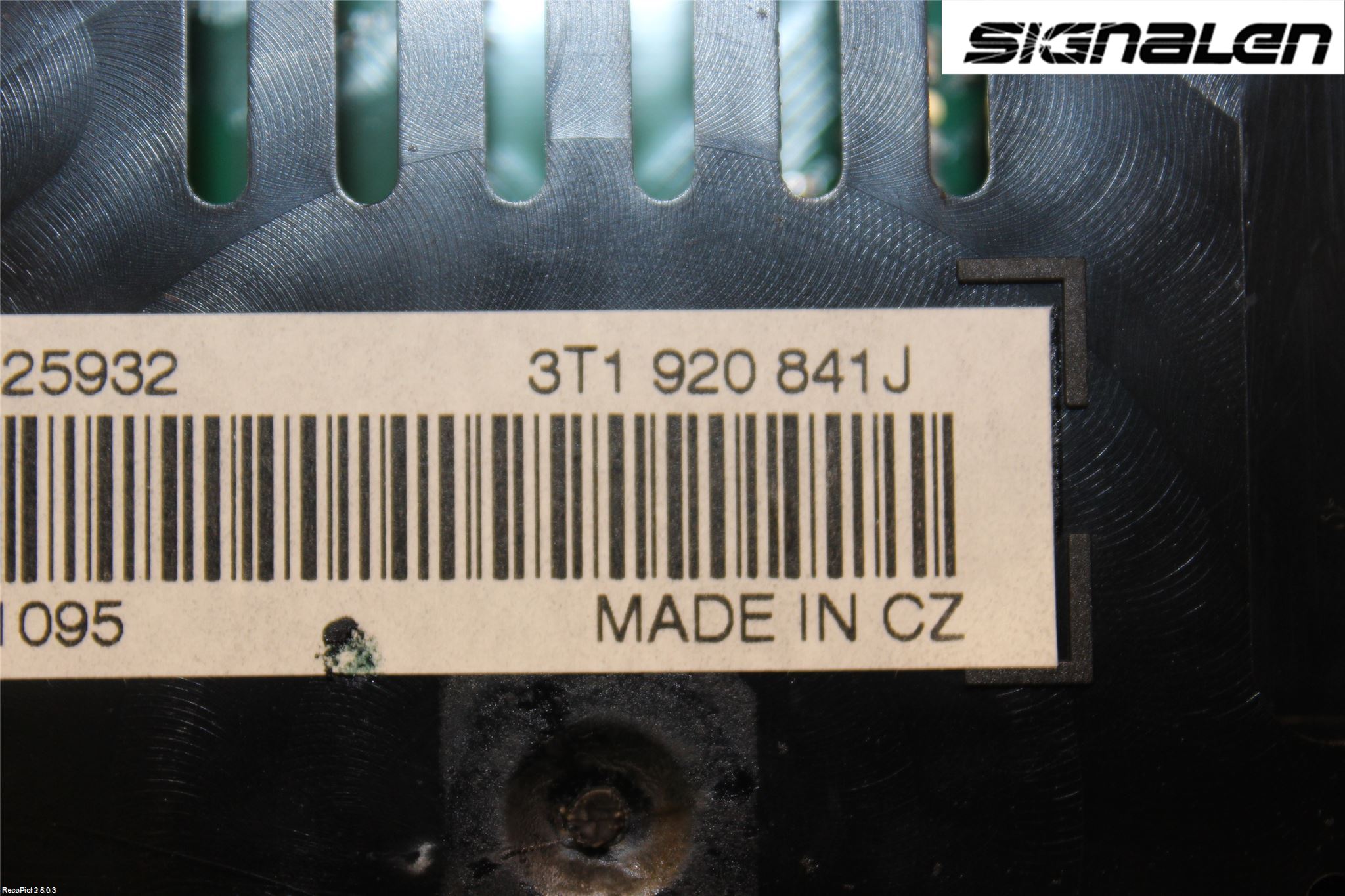 Skoda SUPERB 09-15 Instr Kombinert
