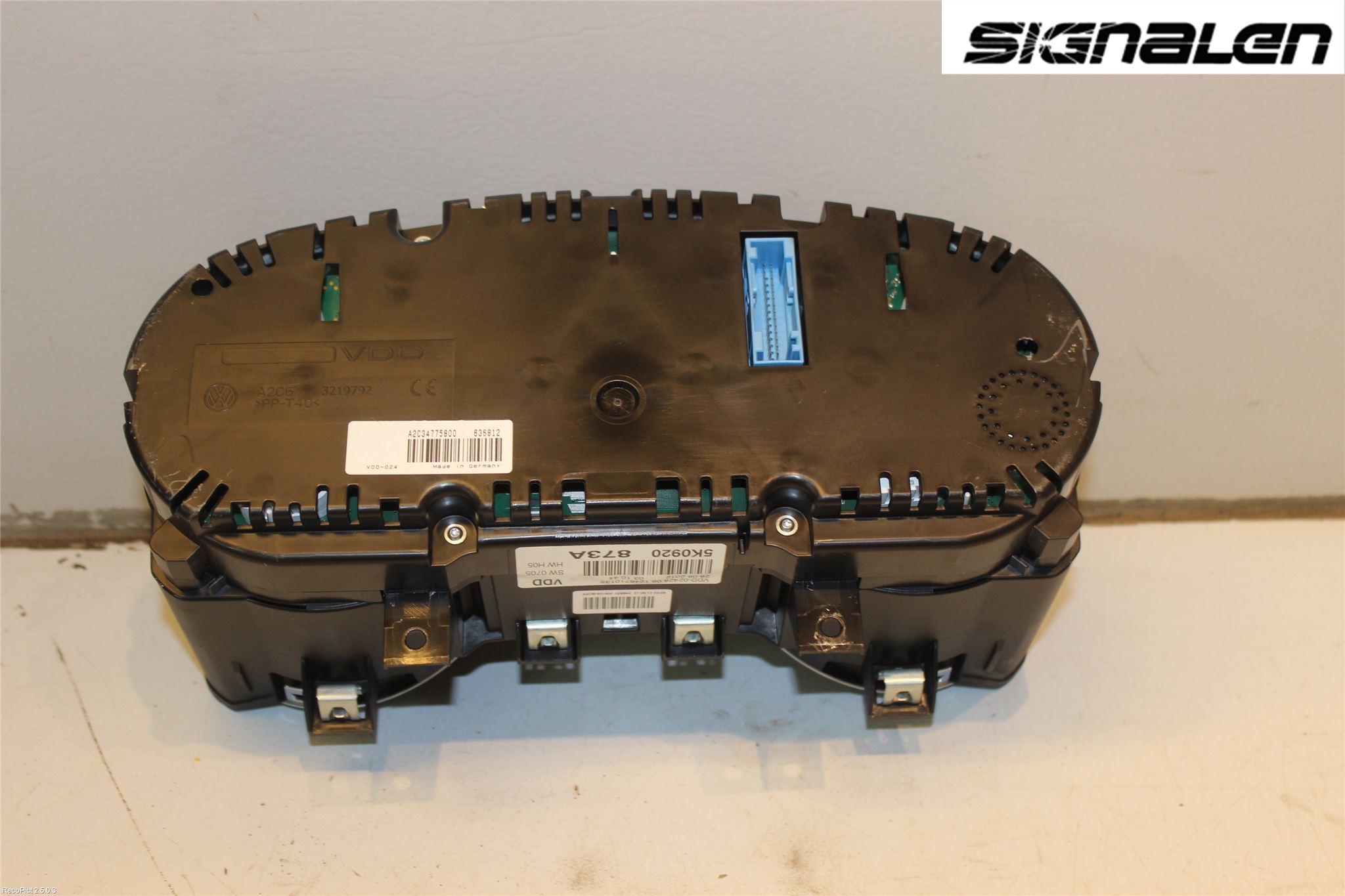 Volkswagen VW GOLF VI 09-13 Instr Kombinert