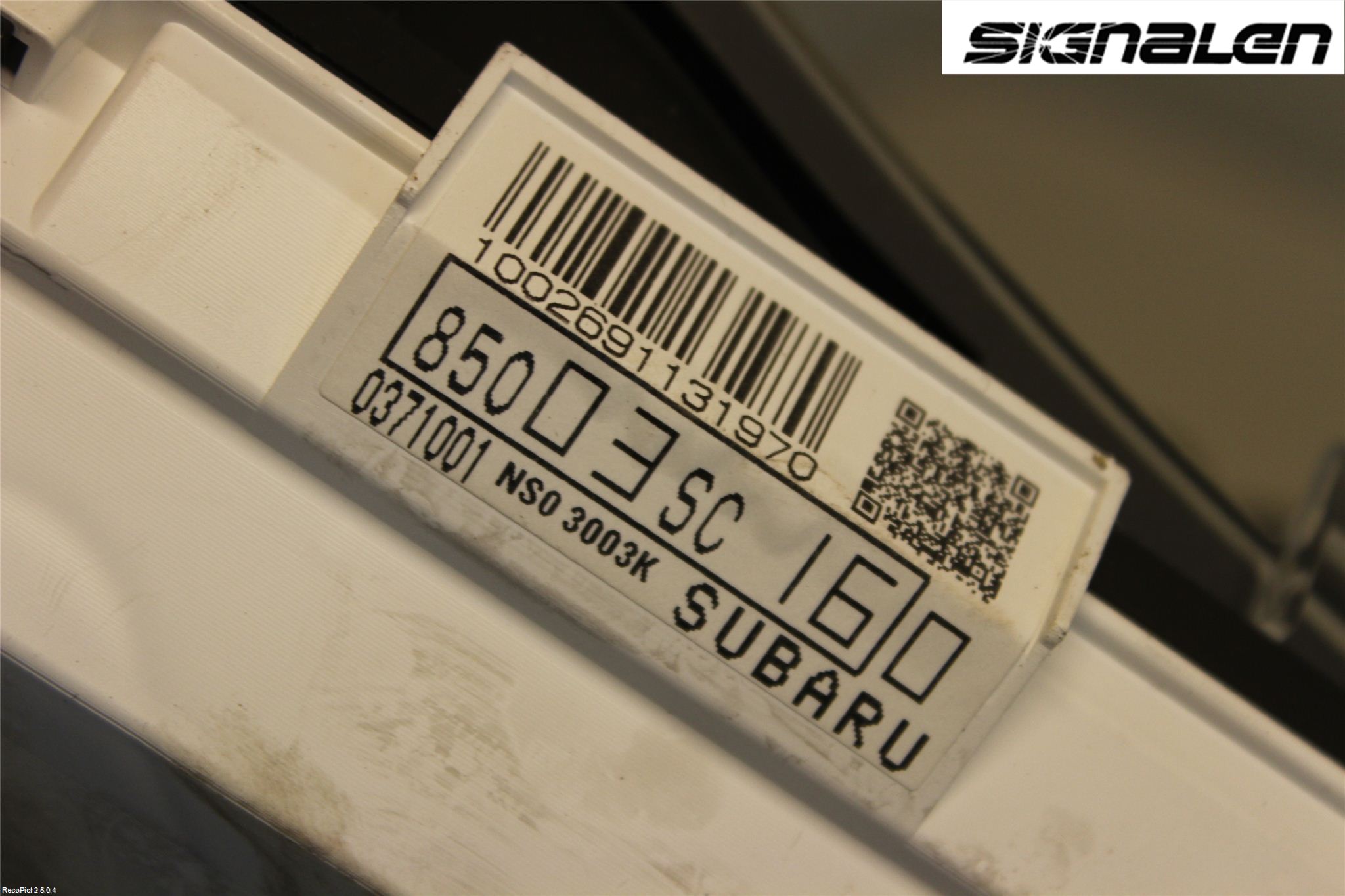 Subaru FORESTER SH  08-13 Instr Kombinert