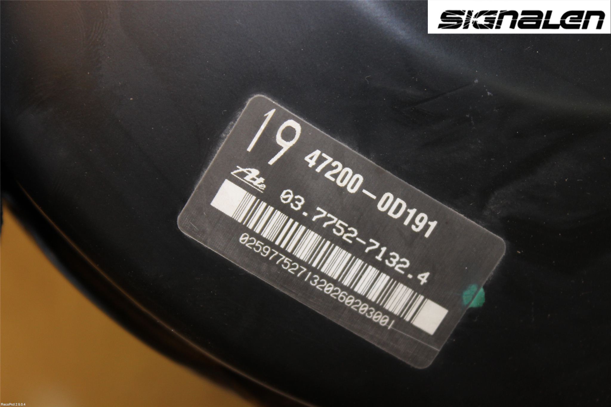 Toyota YARIS XP90 06-11 Bremseservo