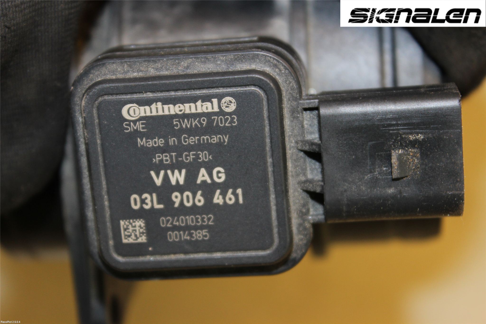 Volkswagen VW GOLF VI 09-13 Inns Luftmassemåler