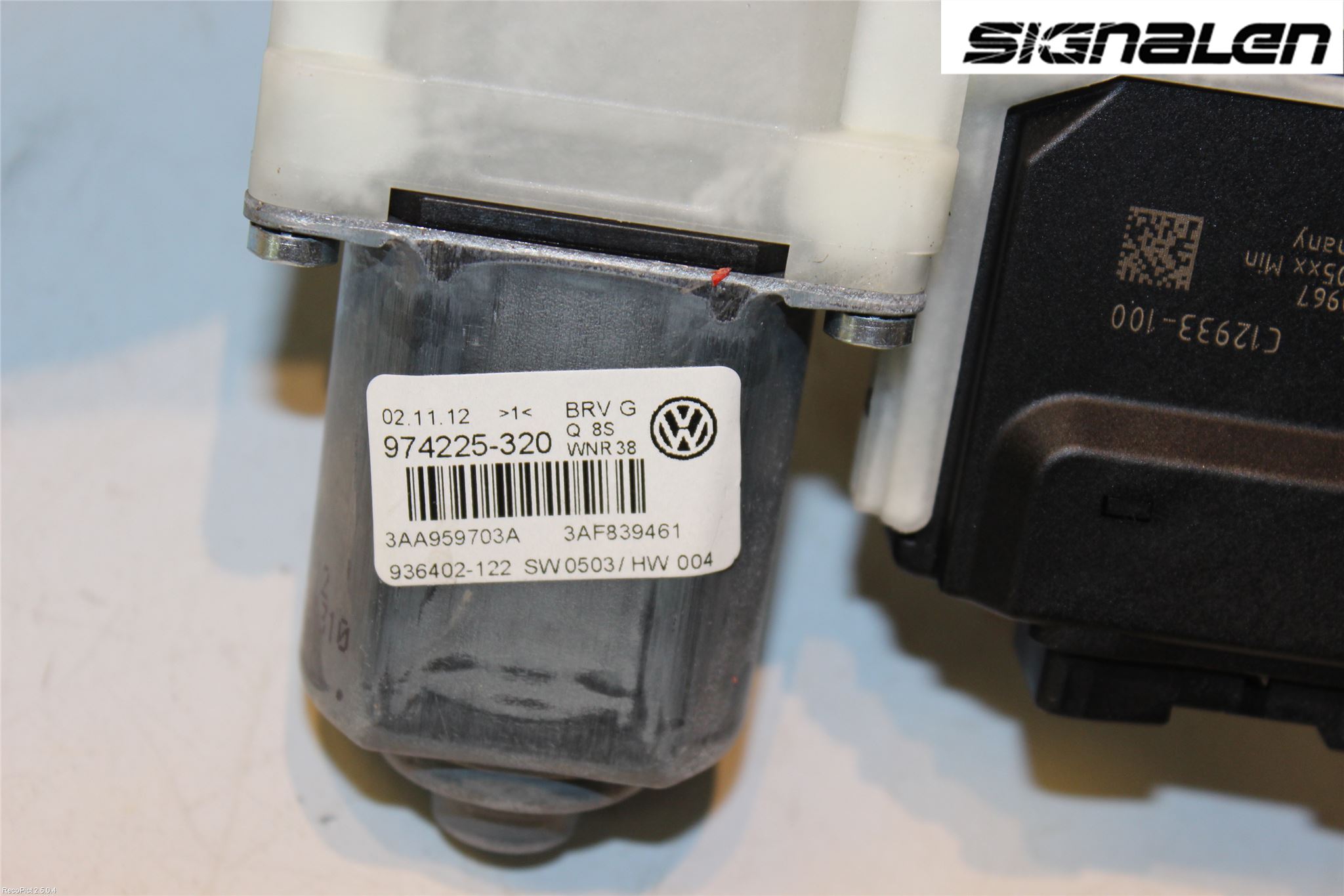 Volkswagen VW PASSAT 11-14 Vindusheismotor