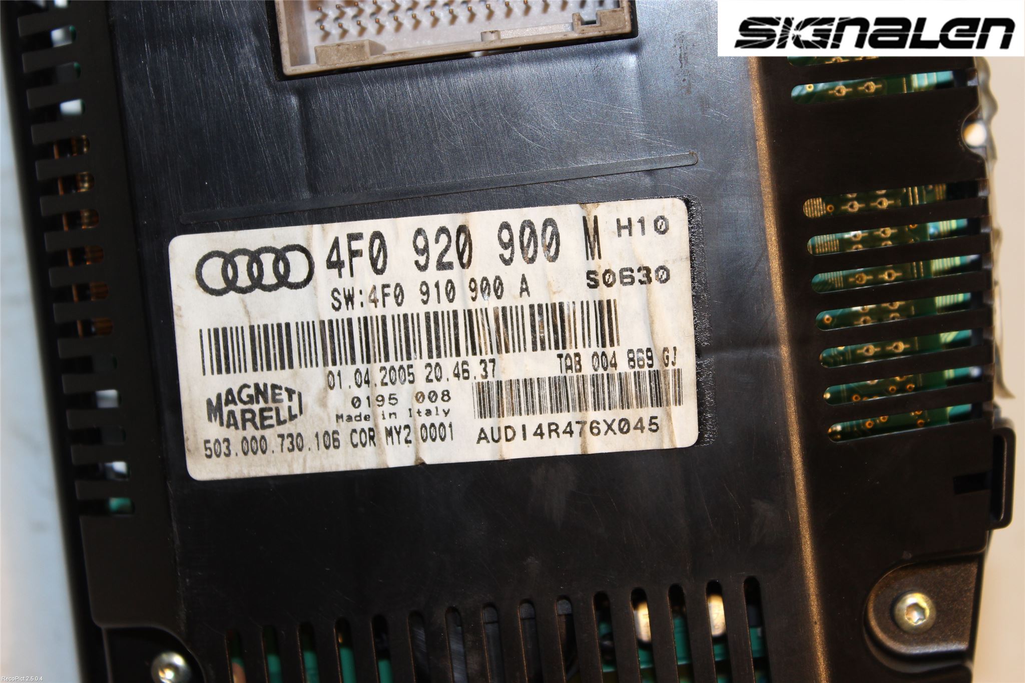 Audi A6/S6     05-11 Instr Kombinert