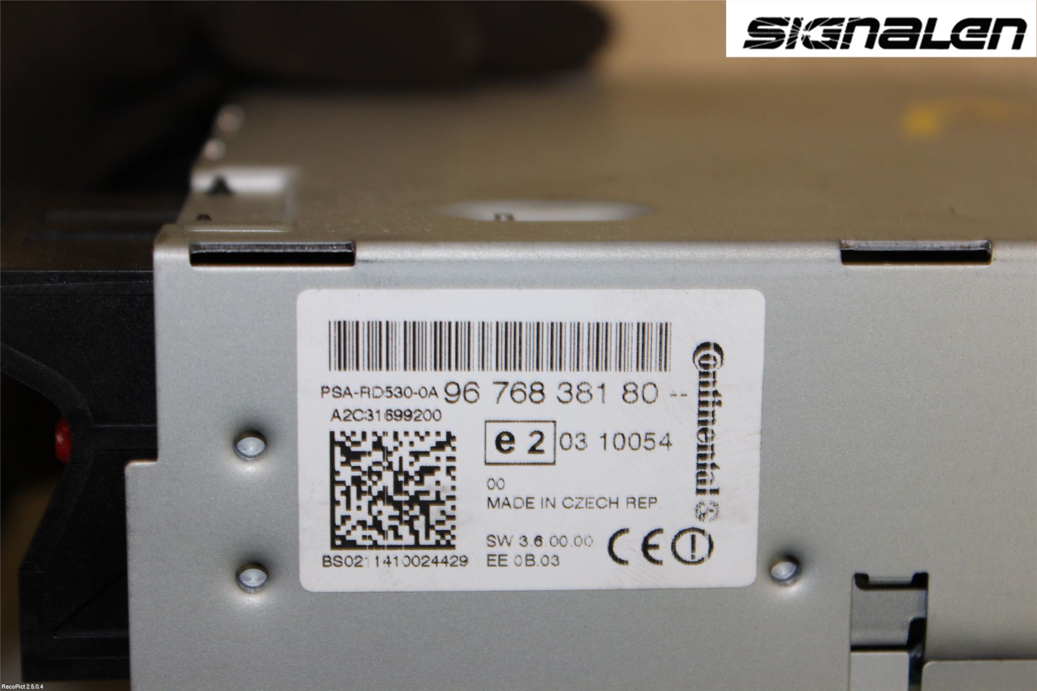 Citroen C4 II 11-18 Stereo Radio