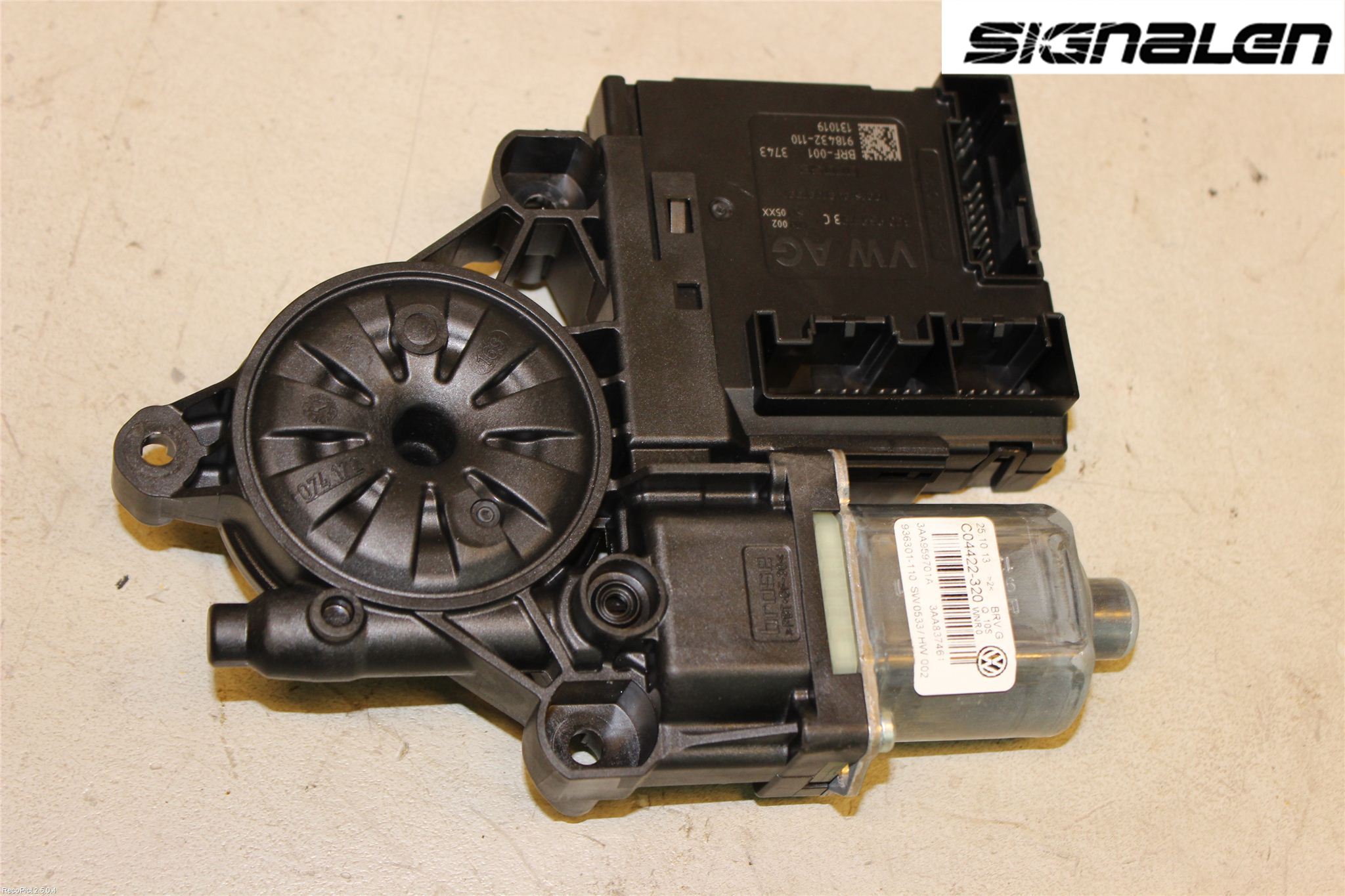 Volkswagen VW PASSAT 11-14 Vindusheismotor