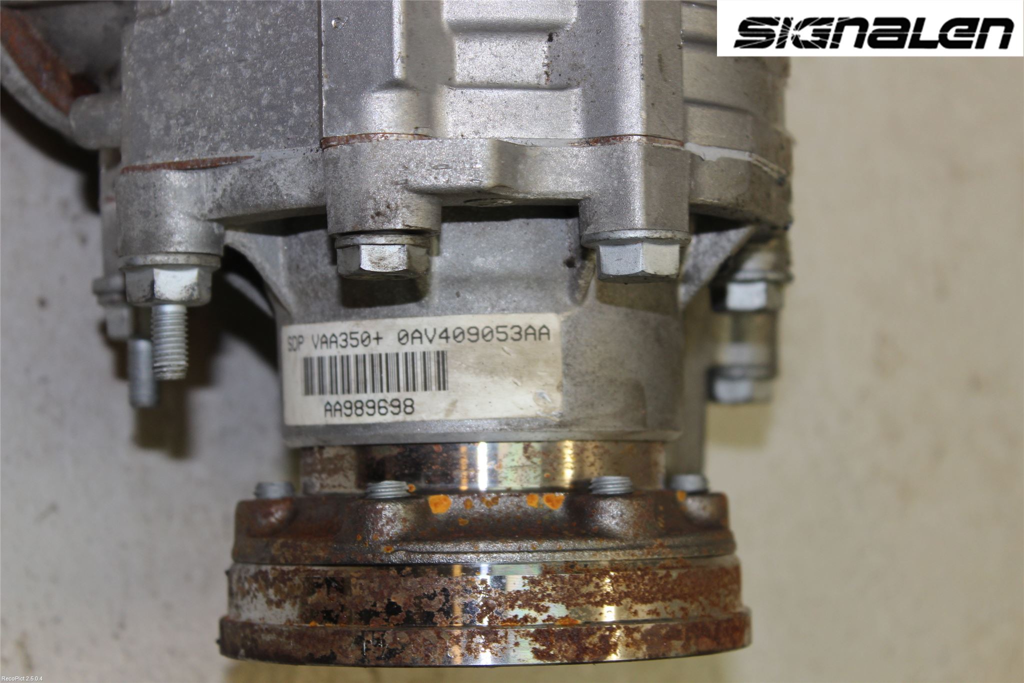 Volkswagen VW PASSAT 11-14 Gearkasse Fordelingskasse