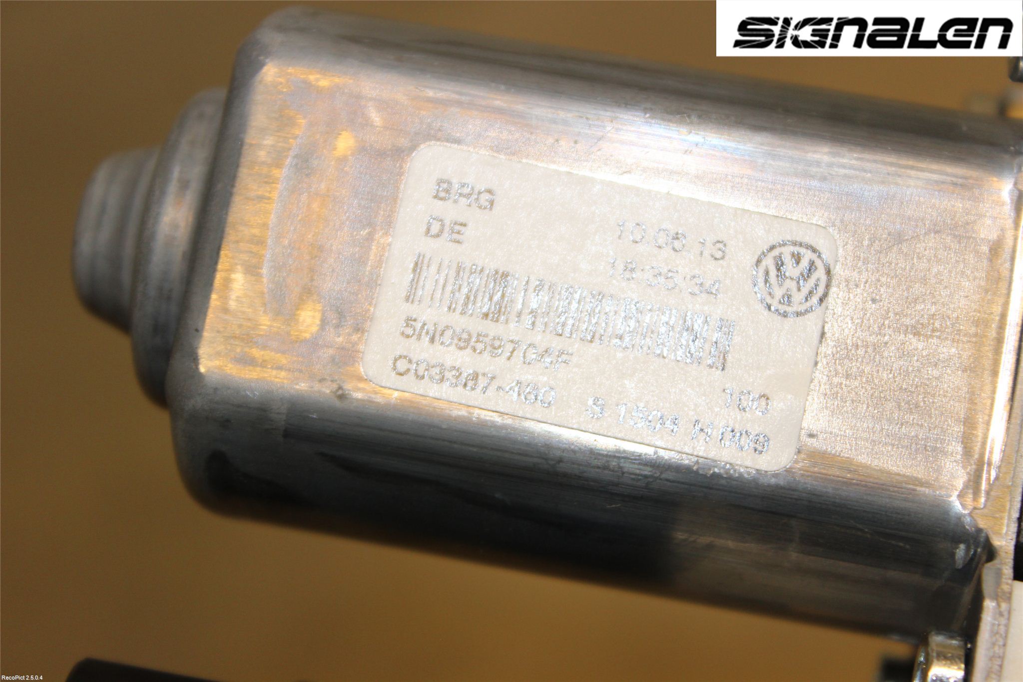 Volkswagen VW TIGUAN 07-16 Vindusheismotor