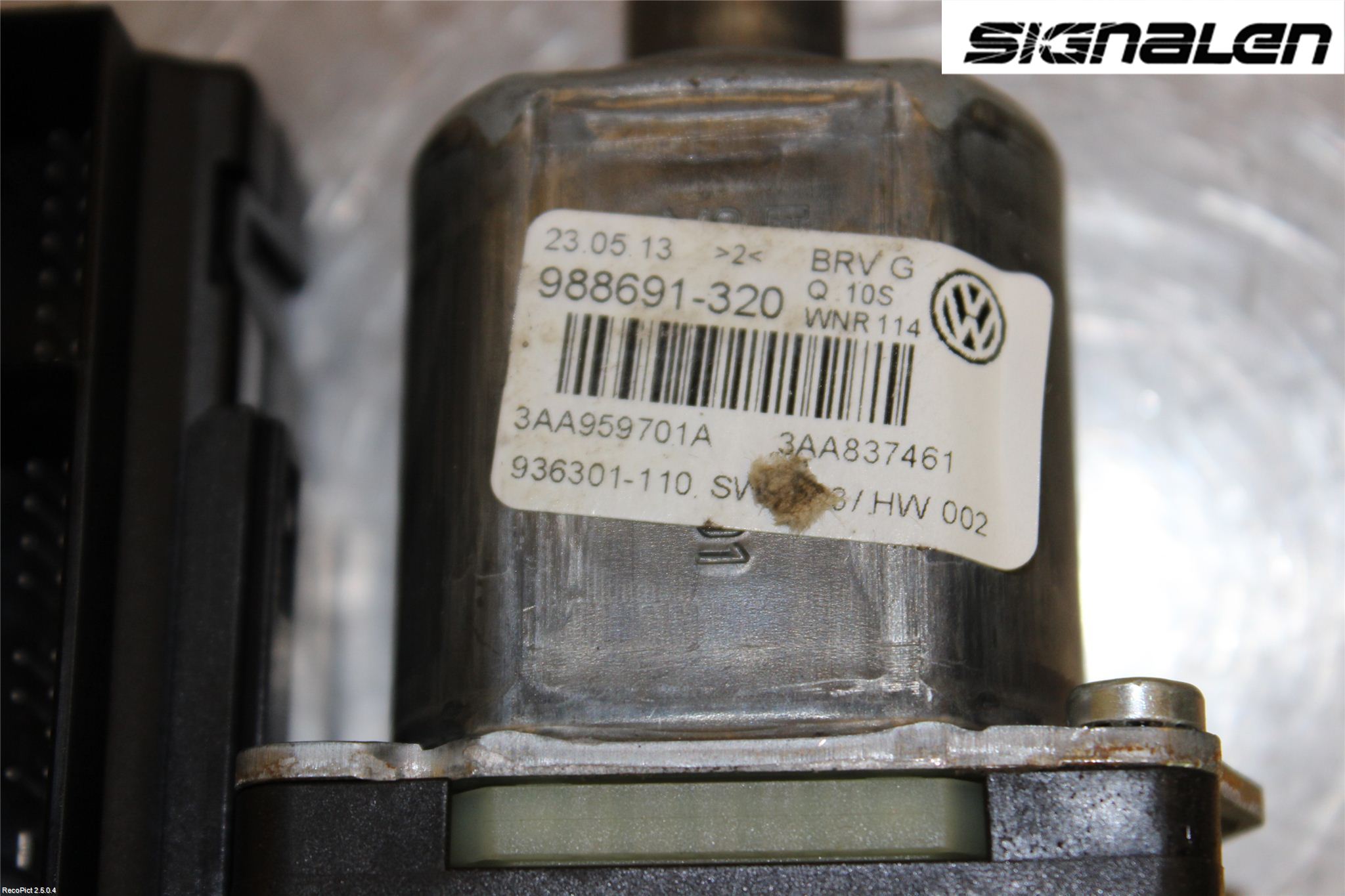 Volkswagen VW PASSAT 11-14 Vindusheismotor
