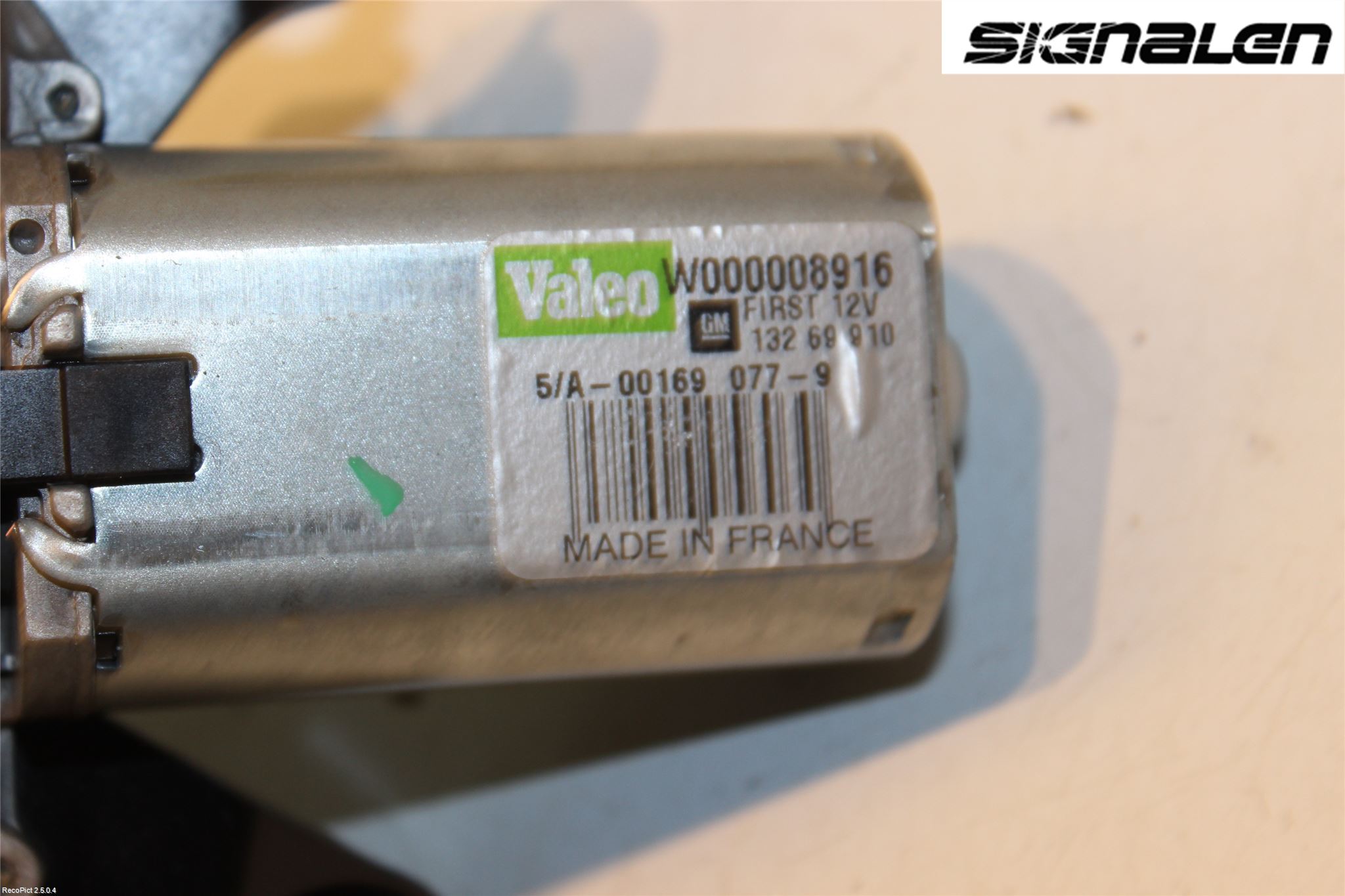 Opel INSIGNIA 09-16 Viskermotor Bakluke
