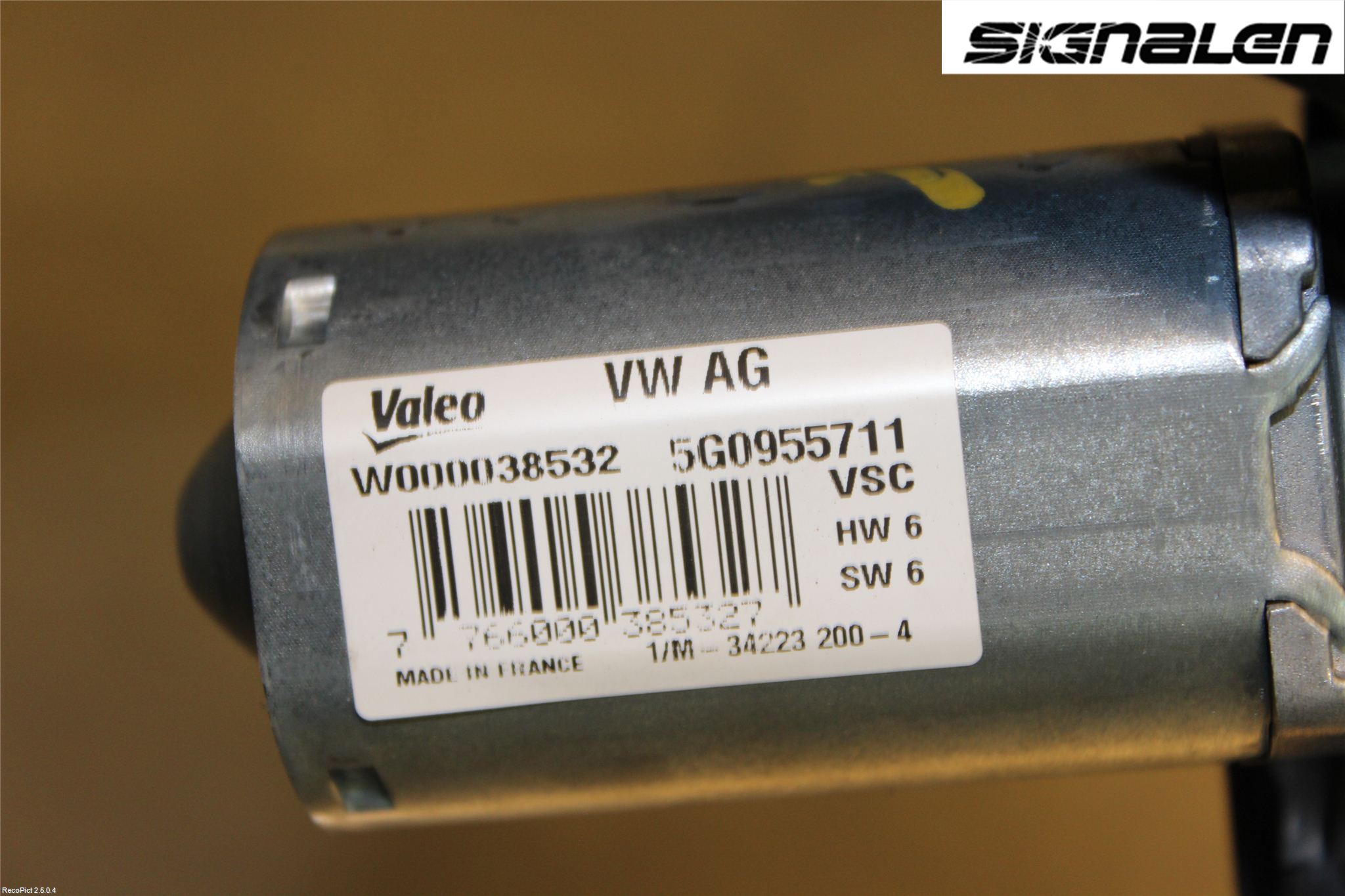 Volkswagen VW GOLF / E-GOLF VII 13-20 Viskermotor Bakluke