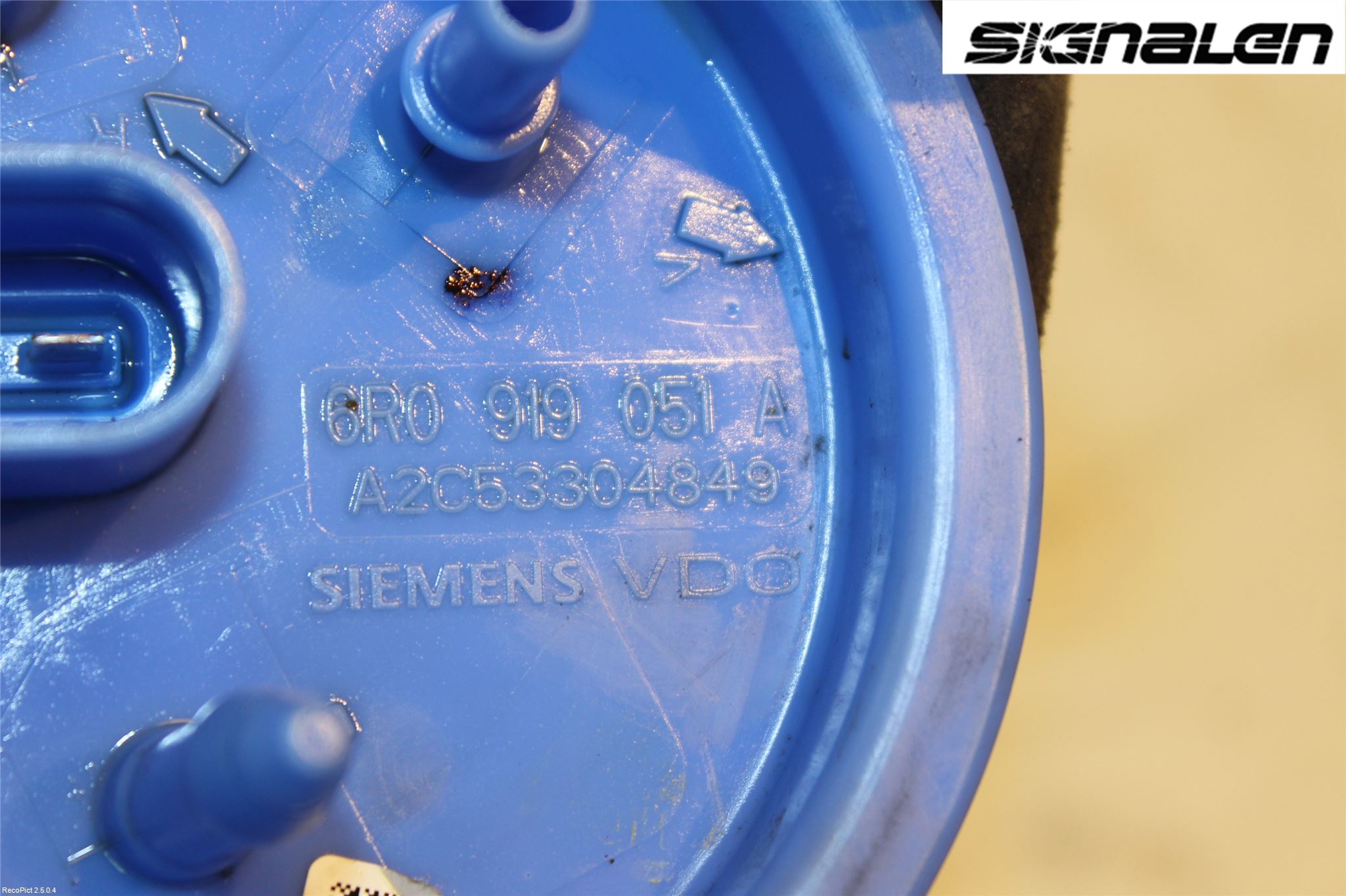 Skoda FABIA 07-14 Drivstoffpumpe Fødepumpe El