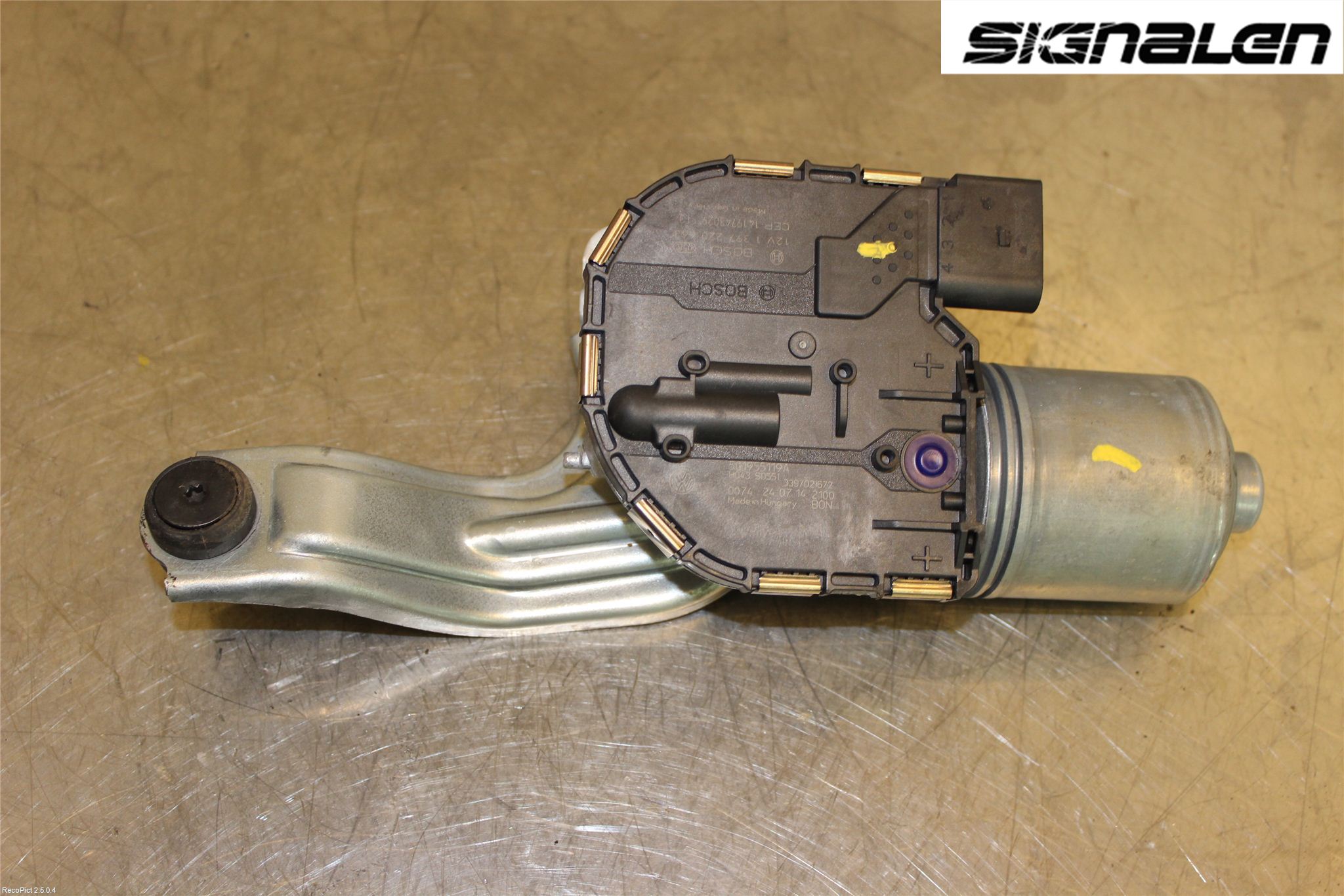 Volkswagen VW GOLF / E-GOLF VII 13-20 Viskermotor Frontrute