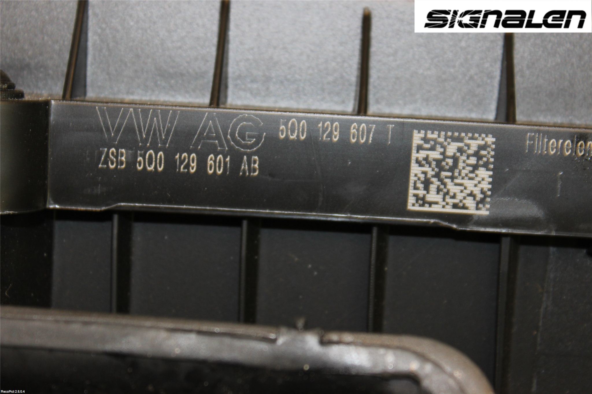 Volkswagen VW GOLF / E-GOLF VII 13-20 Luftfilter Boks