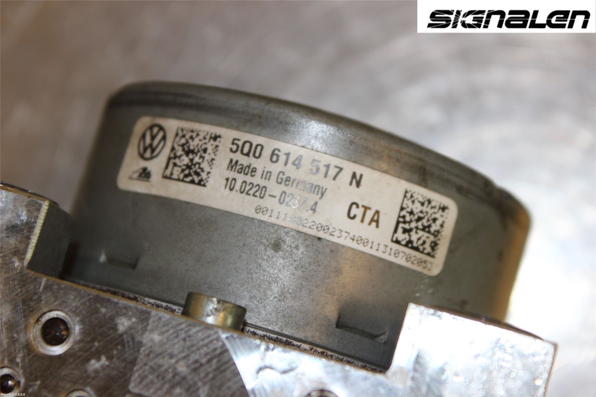 Volkswagen VW GOLF / E-GOLF VII 13-20 Abs Hydraulikkaggregat