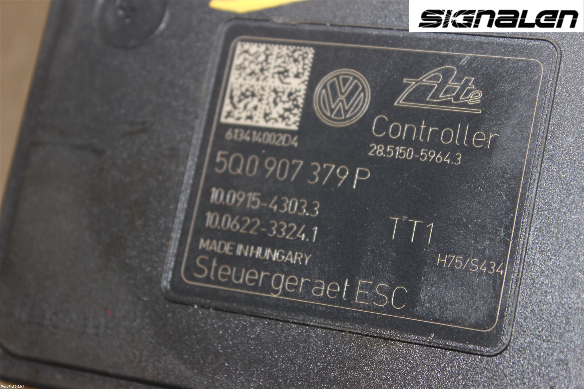 Volkswagen VW GOLF / E-GOLF VII 13-20 Abs Hydraulikkaggregat