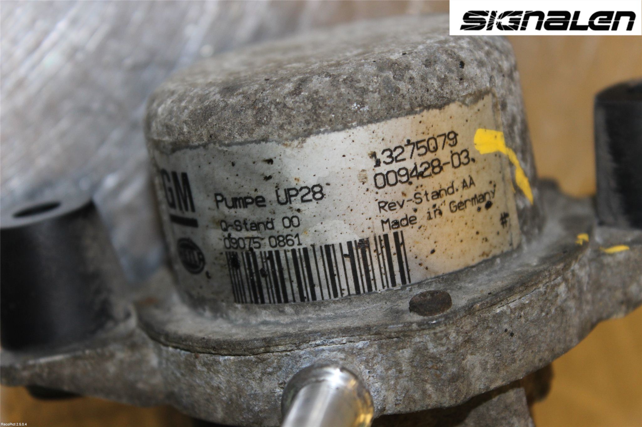 Opel INSIGNIA 09-16 Vacuumpumpe