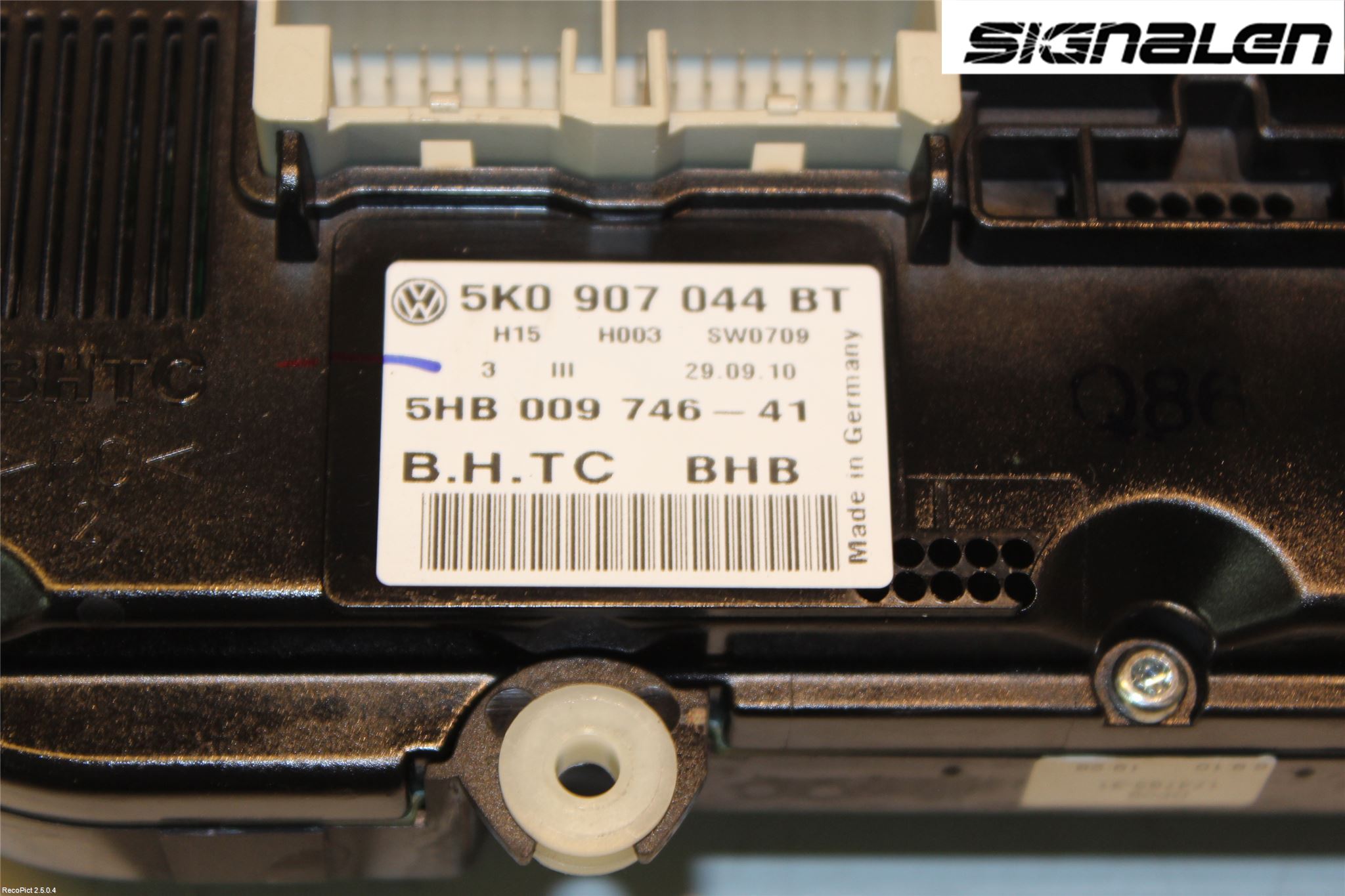 Volkswagen VW PASSAT 05-11 Varme Ac Betjening-Display