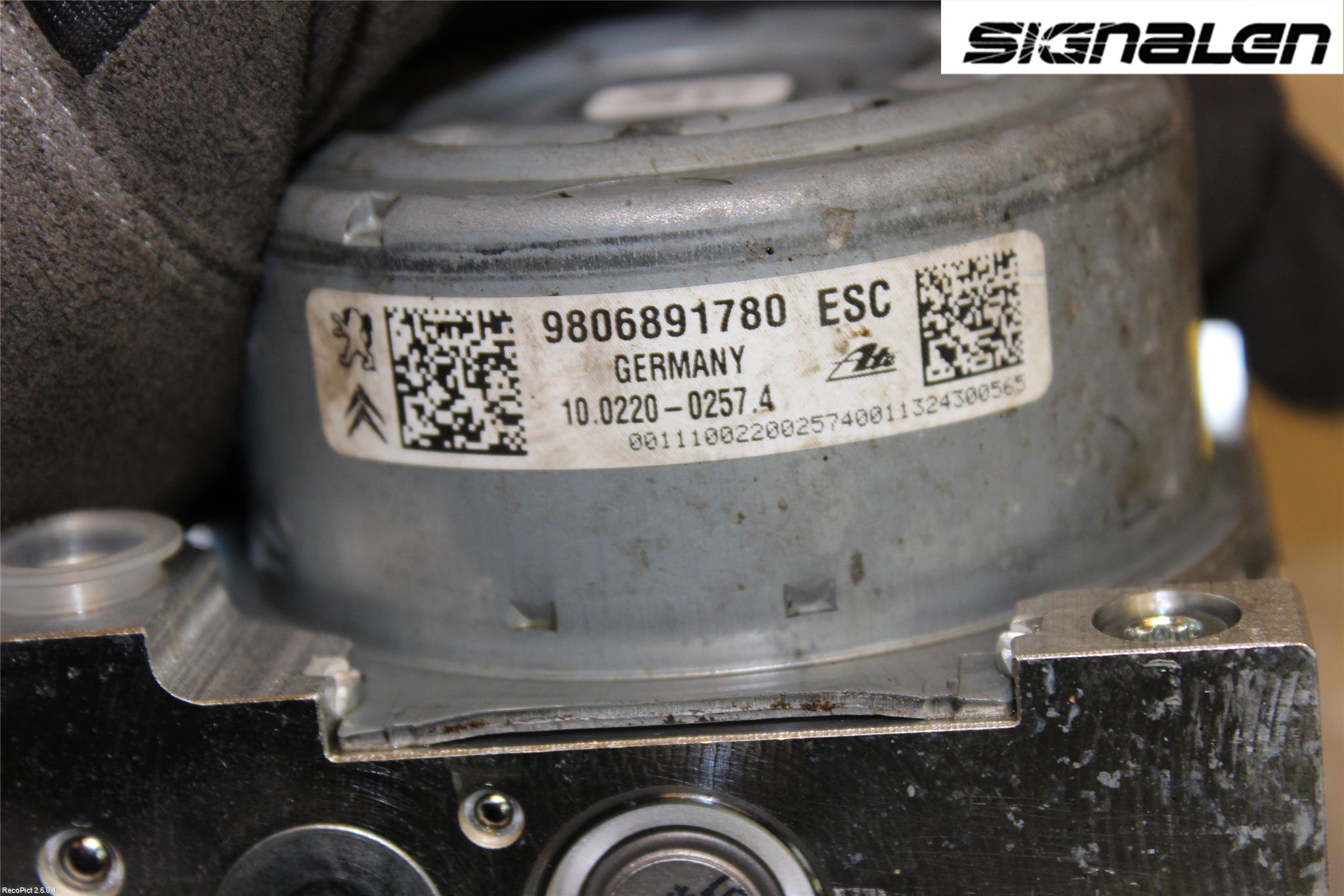 Peugeot 208 12-15 Abs Hydraulikkaggregat