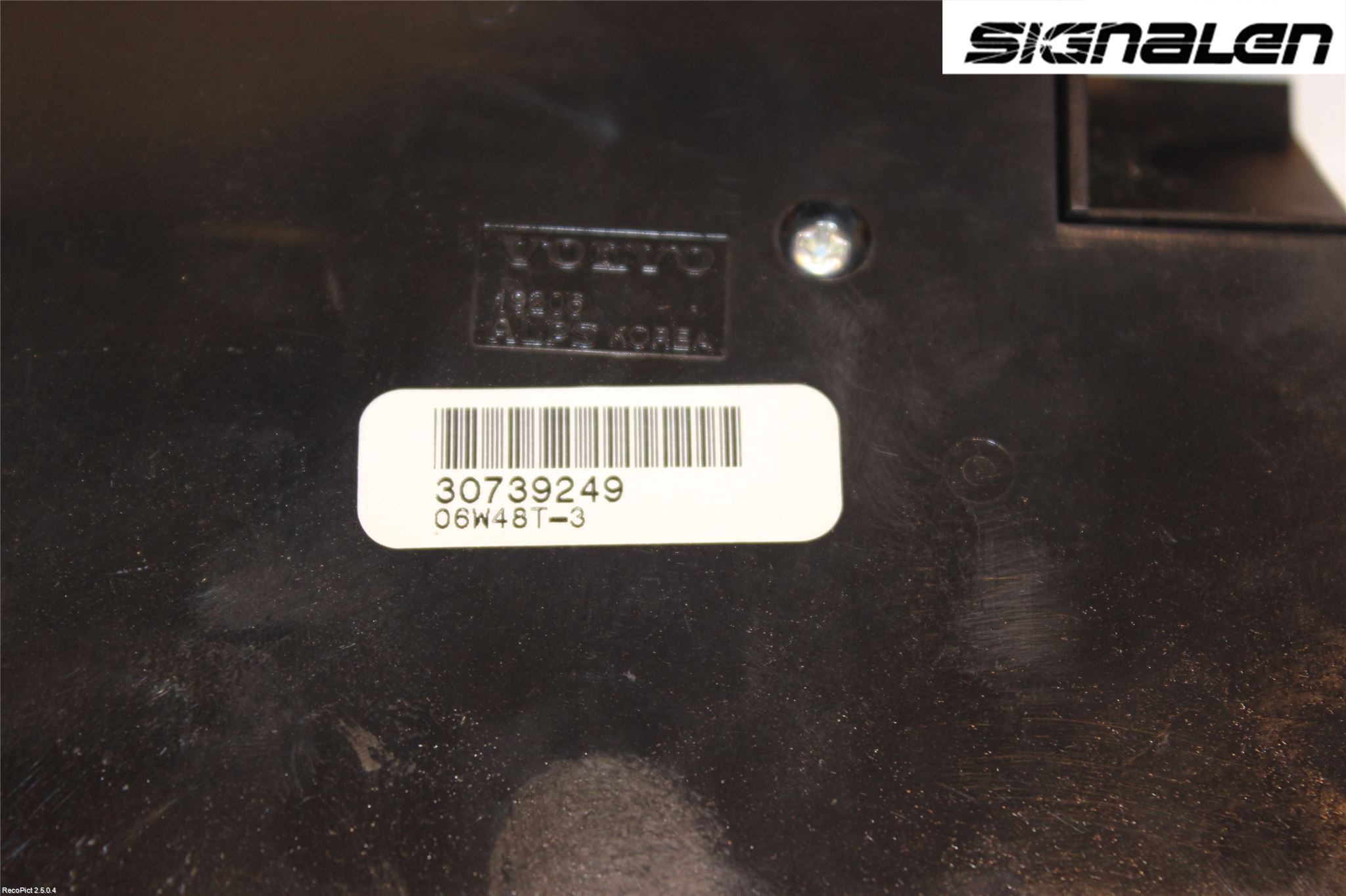 Volvo V50 04-07 Varme Ac Betjening-Display