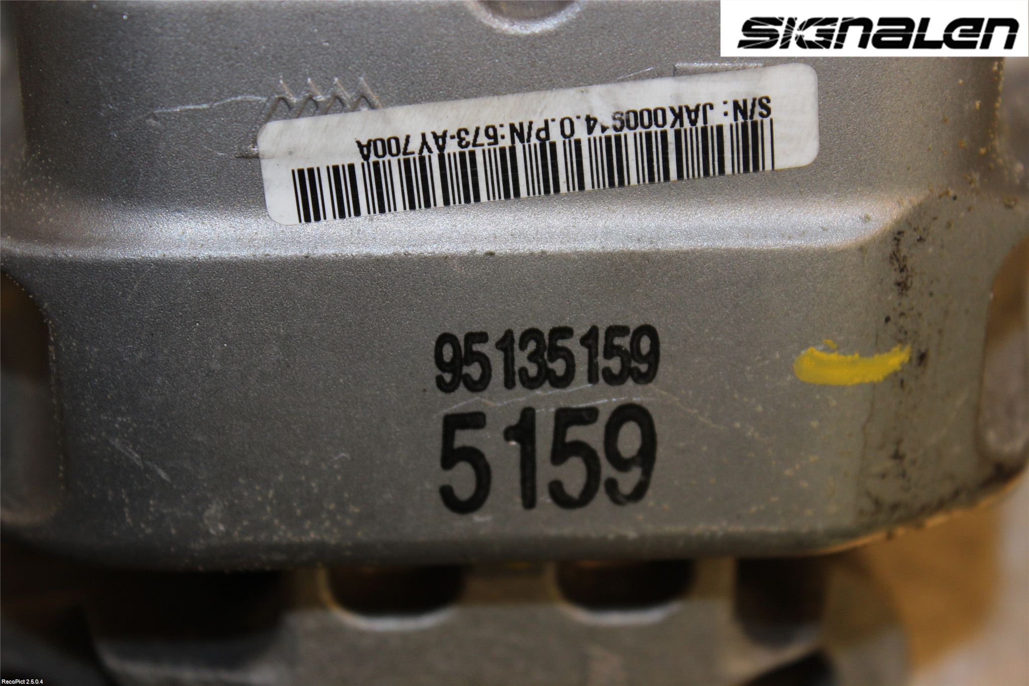 Opel MOKKA 13-20 Motor Feste Gummi