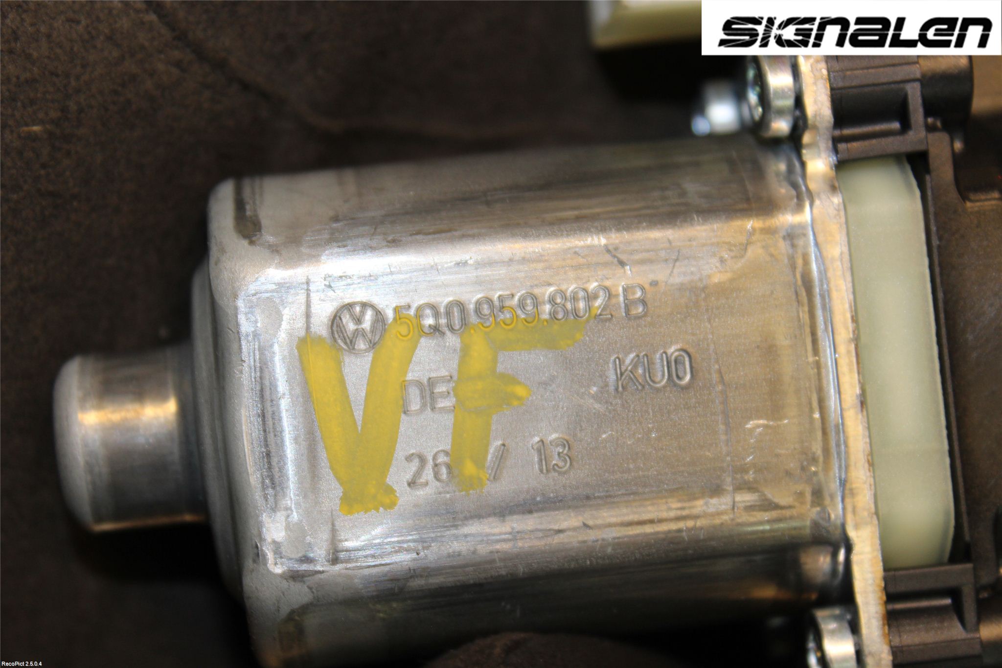 Audi A3/S3 8V 13-20 Vindusheismotor