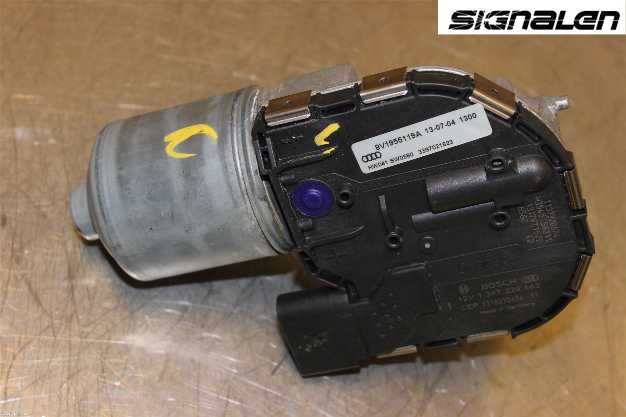 Audi A3/S3 8V 13-20 Viskermotor Frontrute