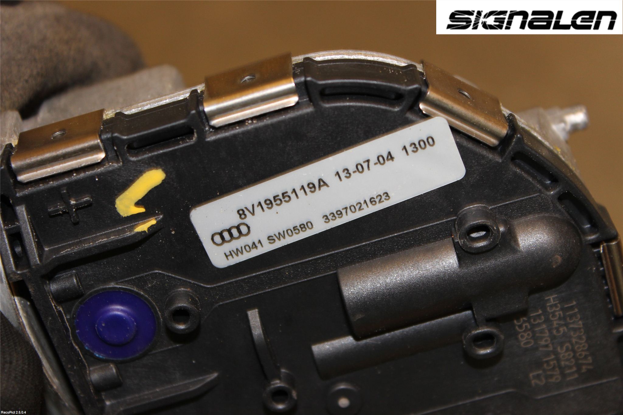 Audi A3/S3 8V 13-20 Viskermotor Frontrute