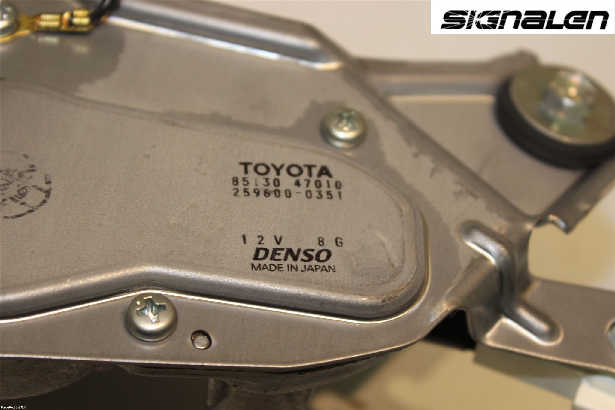 Toyota PRIUS NWH20 04-08 Viskermotor Bakluke