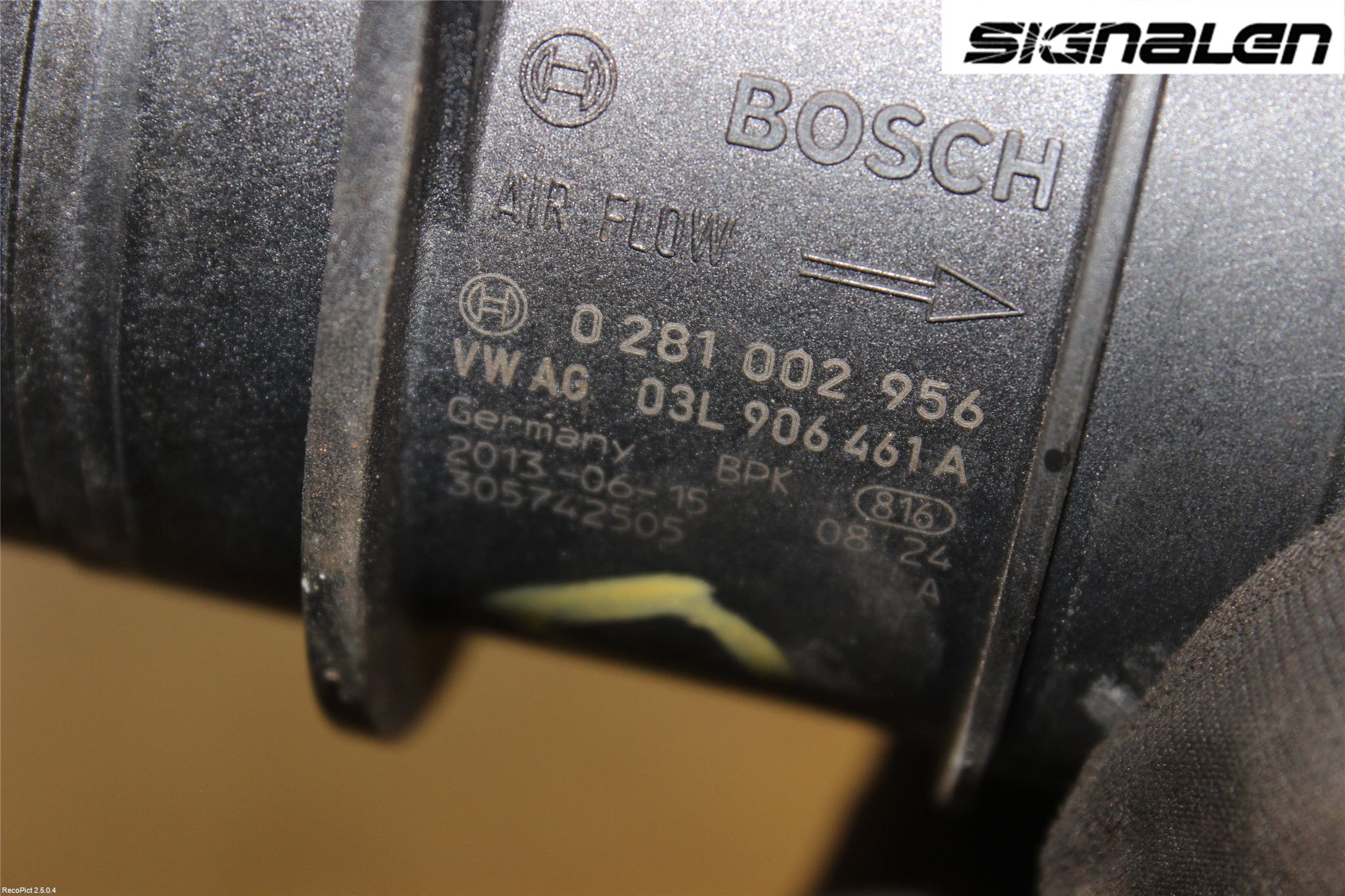 Audi A3/S3 8V 13-20 Inns Luftmassemåler