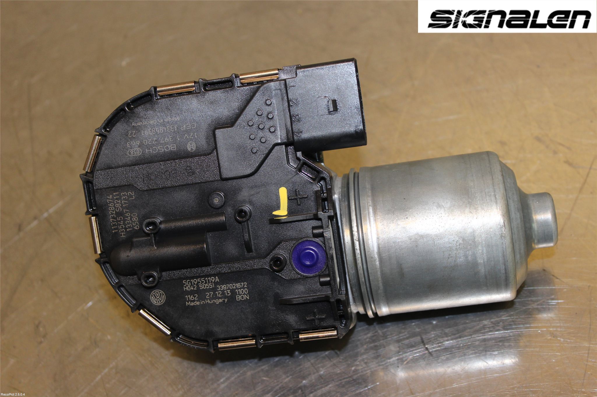 Volkswagen VW GOLF / E-GOLF VII 13-20 Viskermotor Frontrute