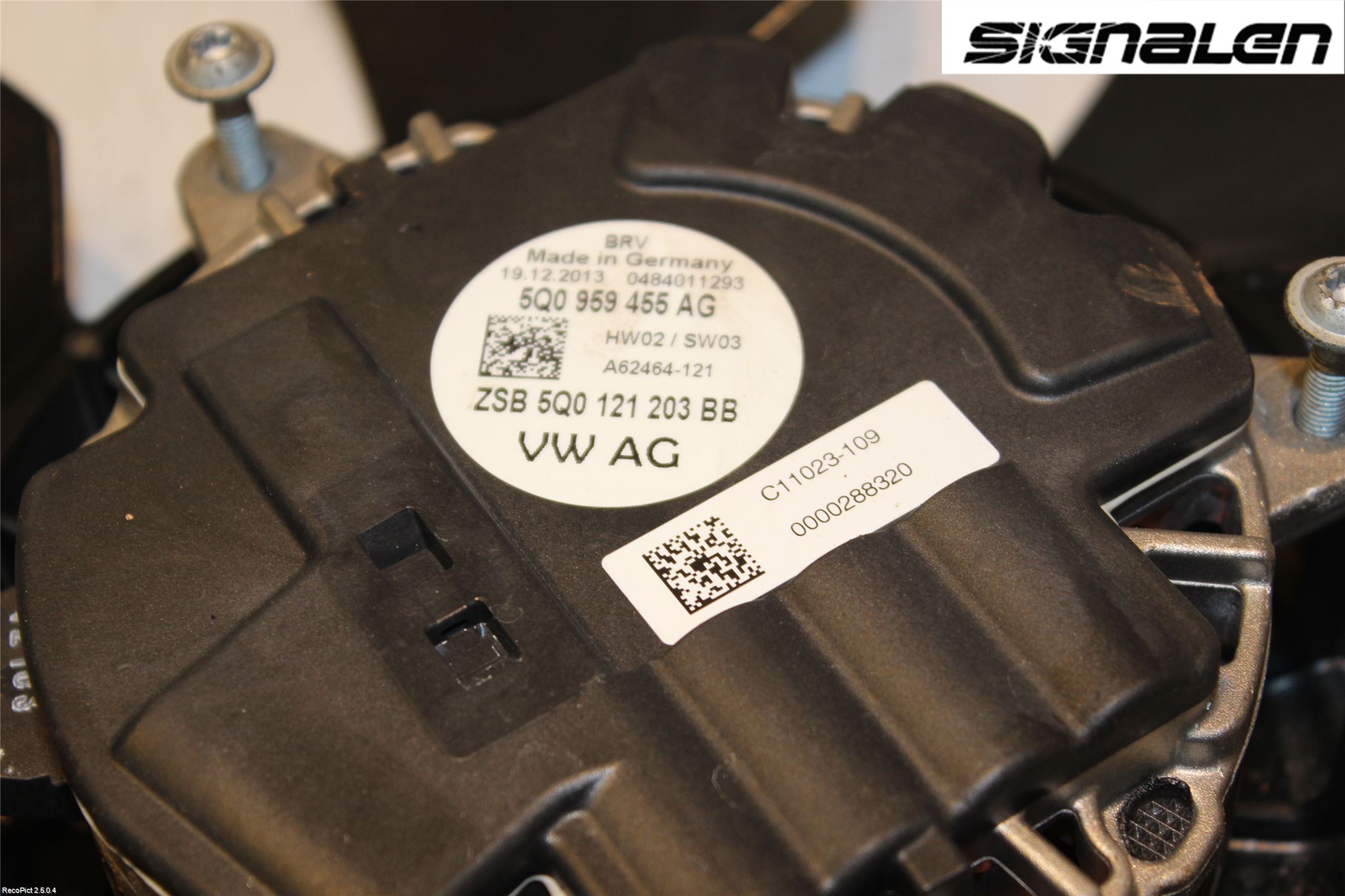 Volkswagen VW GOLF / E-GOLF VII 13-20 Kjølevifte Elektrisk