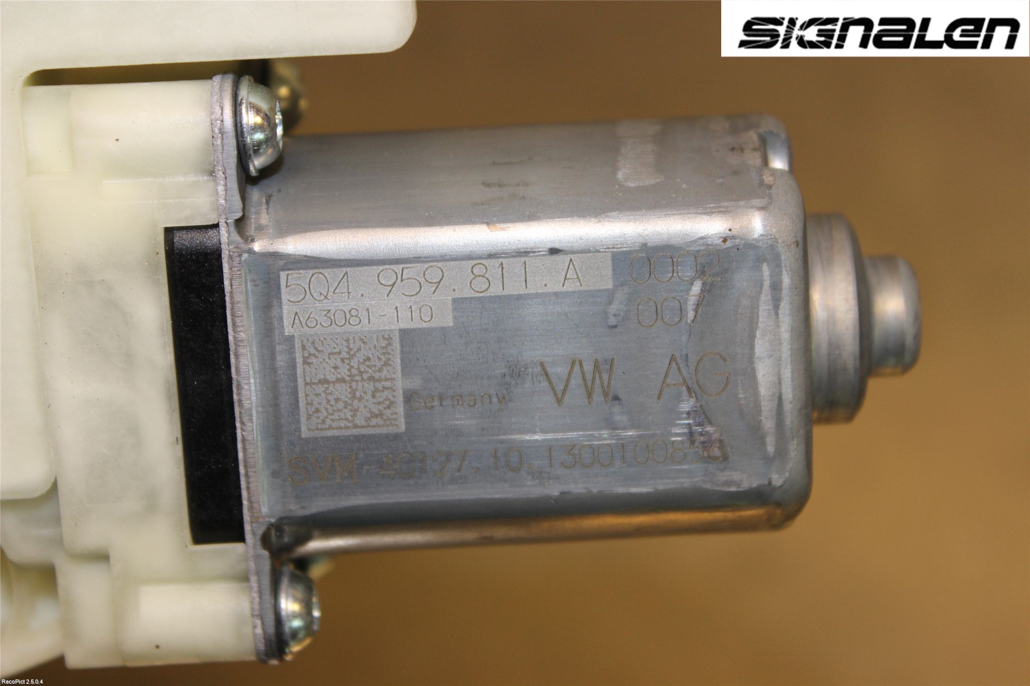 Volkswagen VW GOLF / E-GOLF VII 13-20 Vindusheismotor