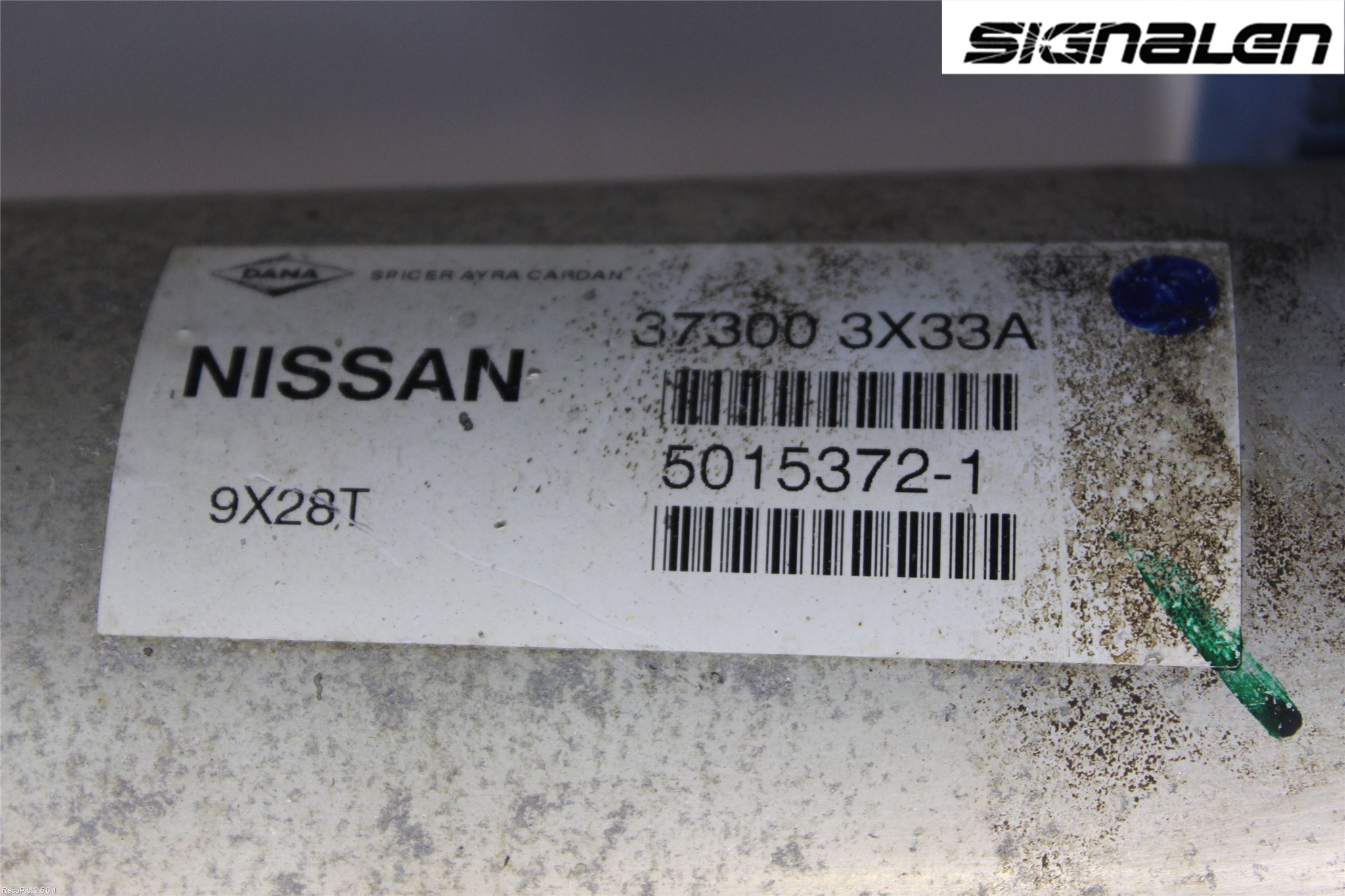 Nissan NAVARA 05-16 Mellomaksel Bakre