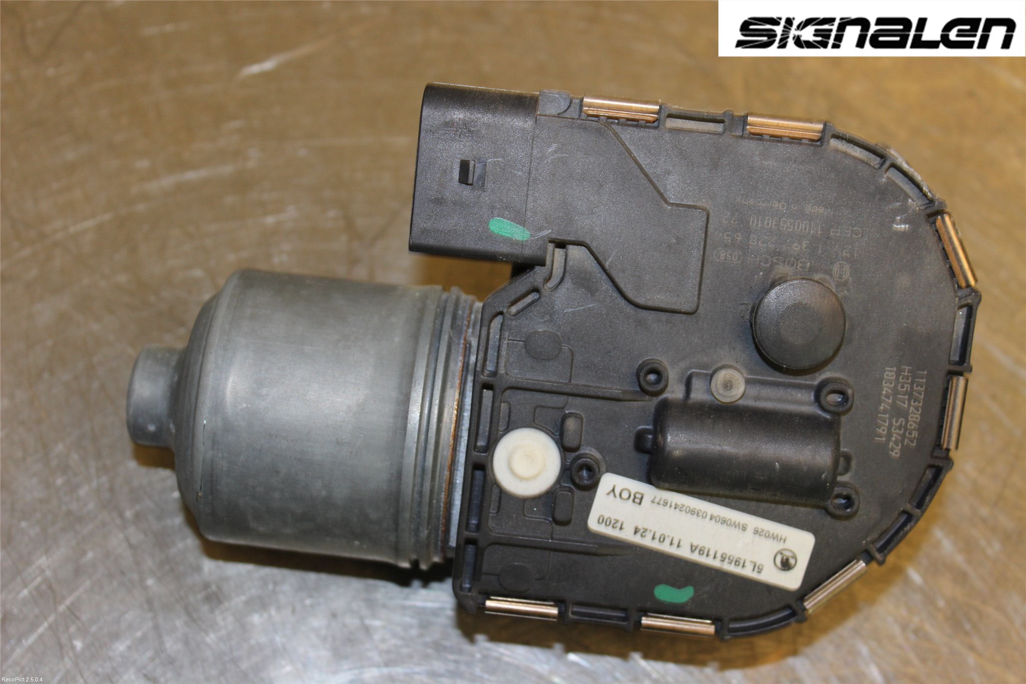 Skoda YETI Viskermotor Frontrute