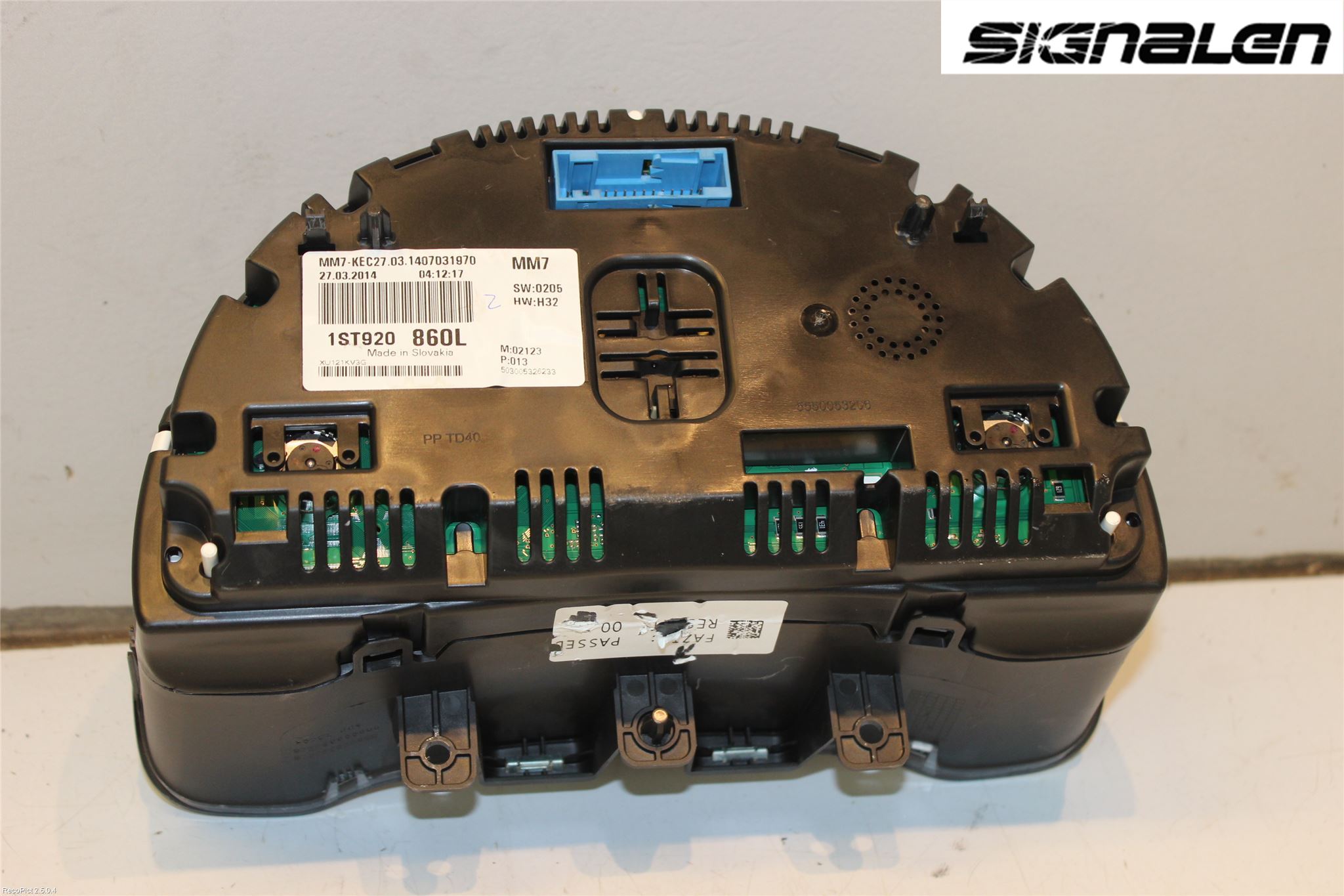 Skoda CITIGO / CITIGO E IV Instr Kombinert