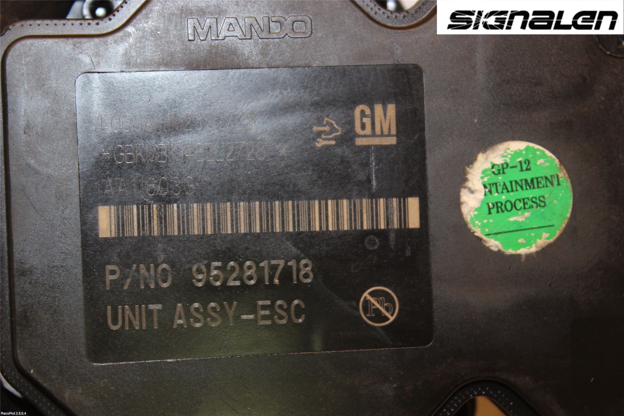 Opel MOKKA 13-20 Abs Hydraulikkaggregat