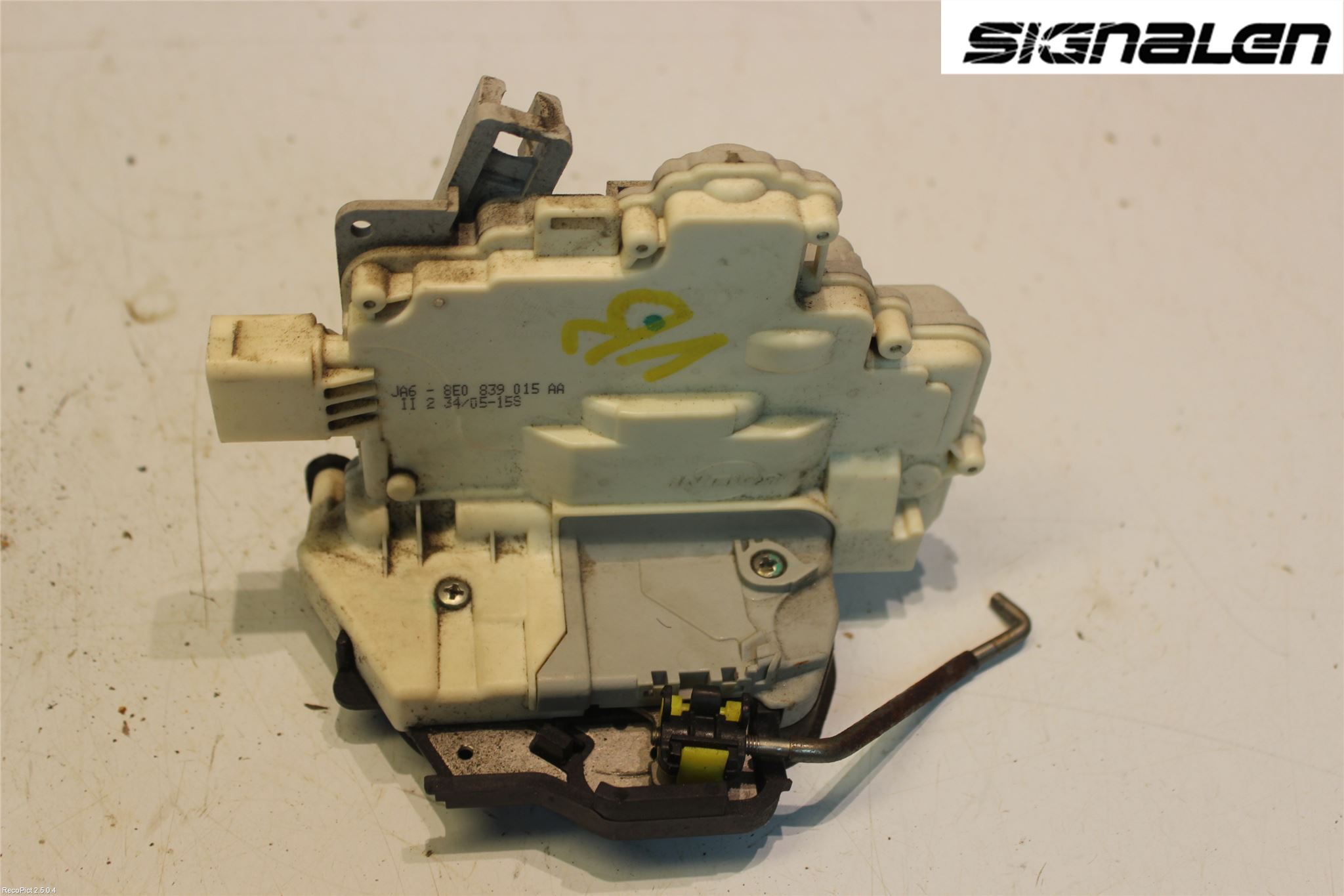 Audi A4/S4 05-07 Dørlås - Låsekasse