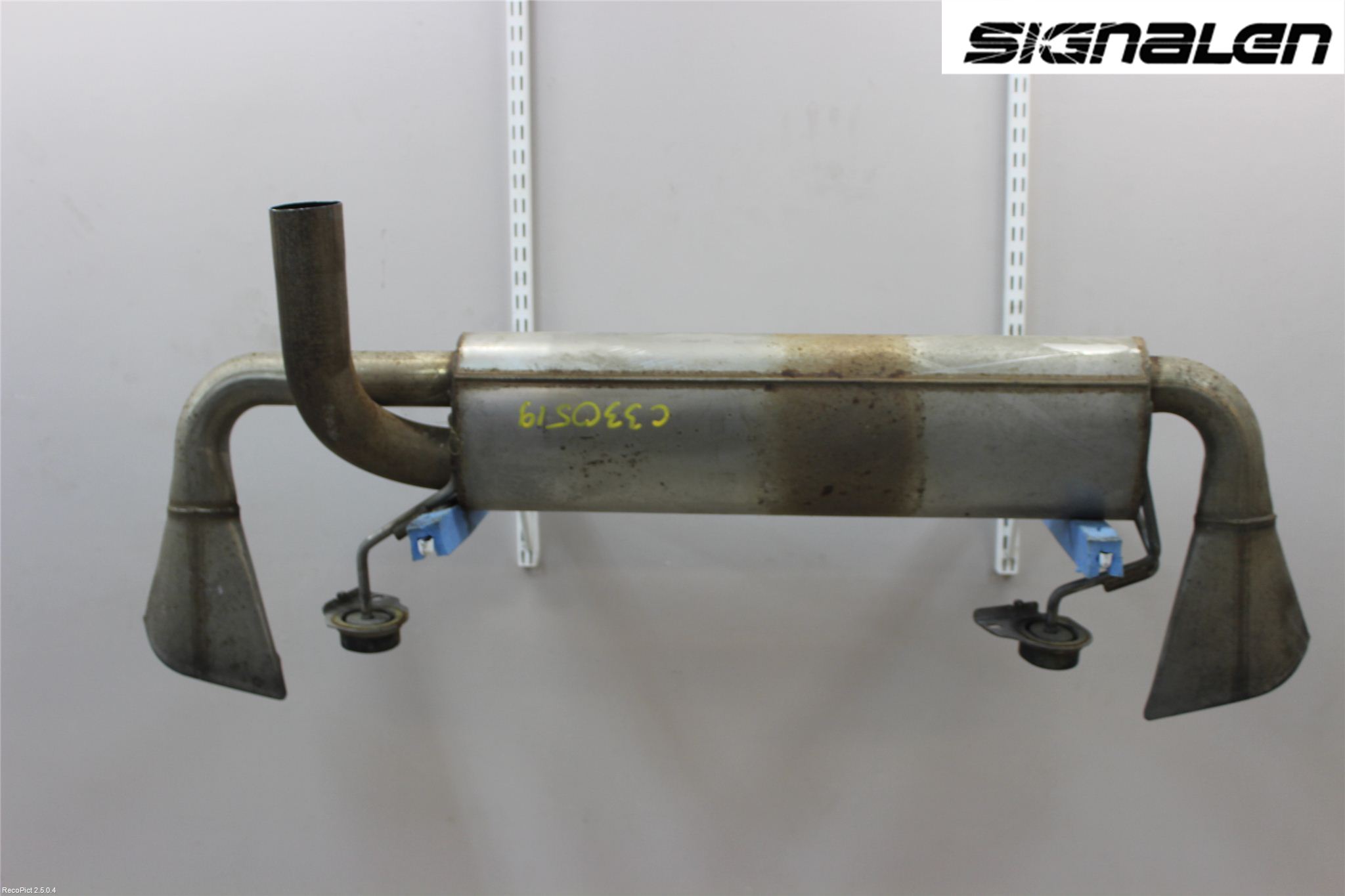 Opel ASTRA J 10-15 Eksos Bakre Potte