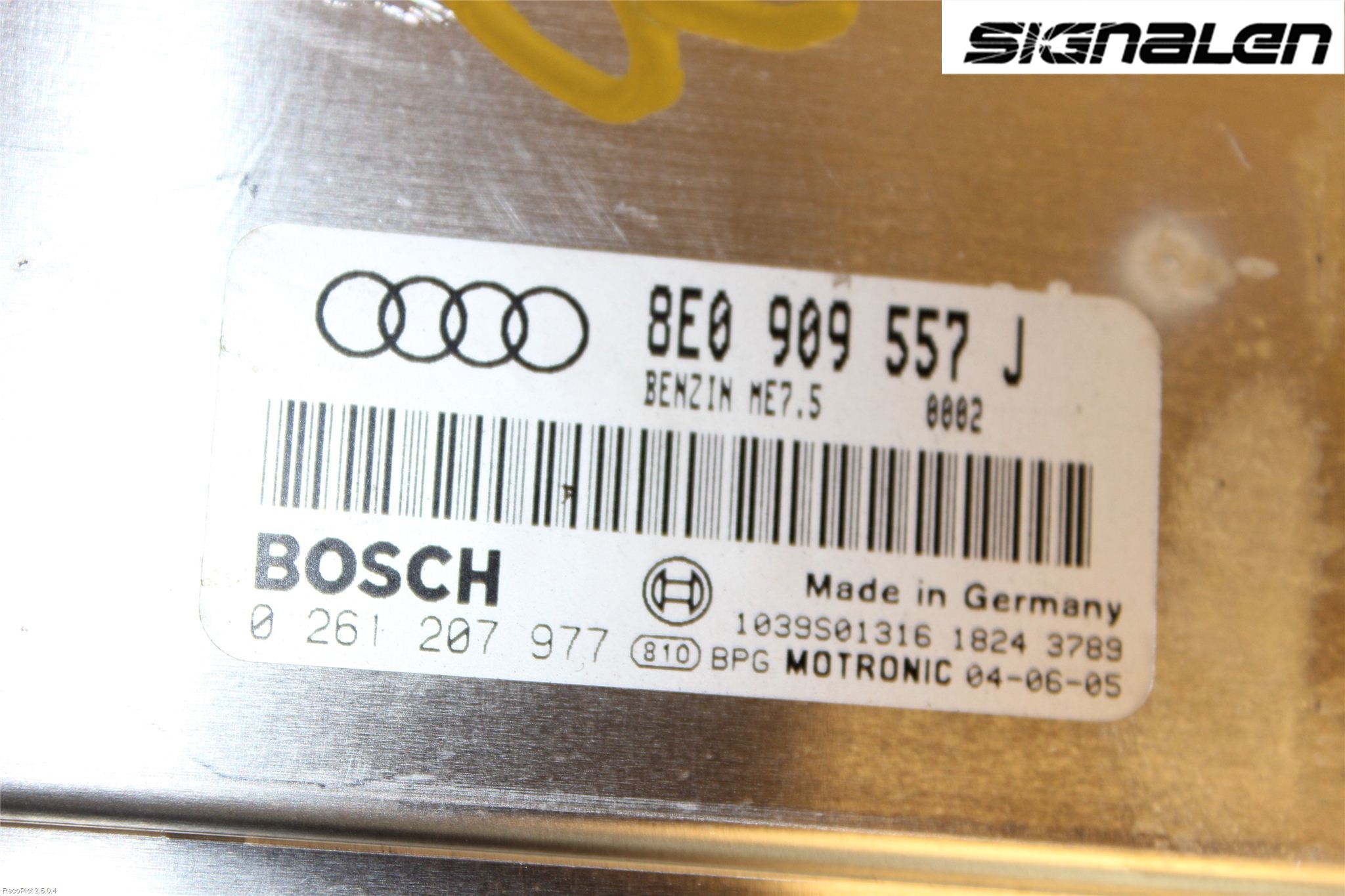 Audi A4/S4 01-05 Styreenhet Innsprøytning