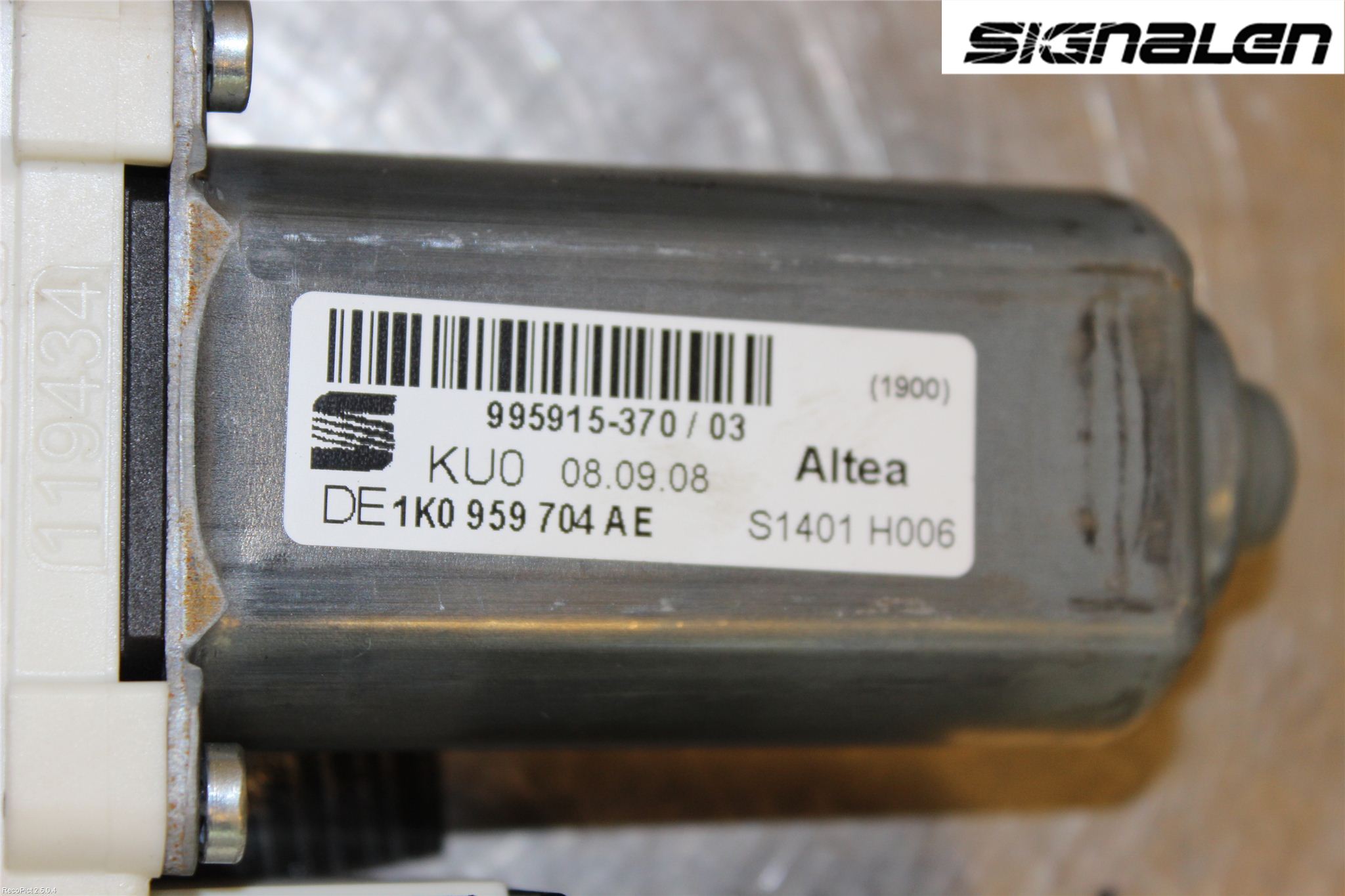 Seat ALTEA Vindusheismotor