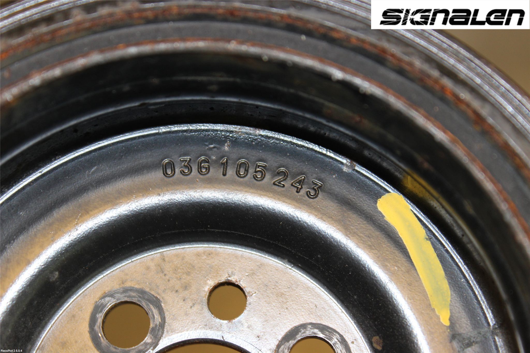 Volkswagen VW GOLF V 04-09 Reimskive