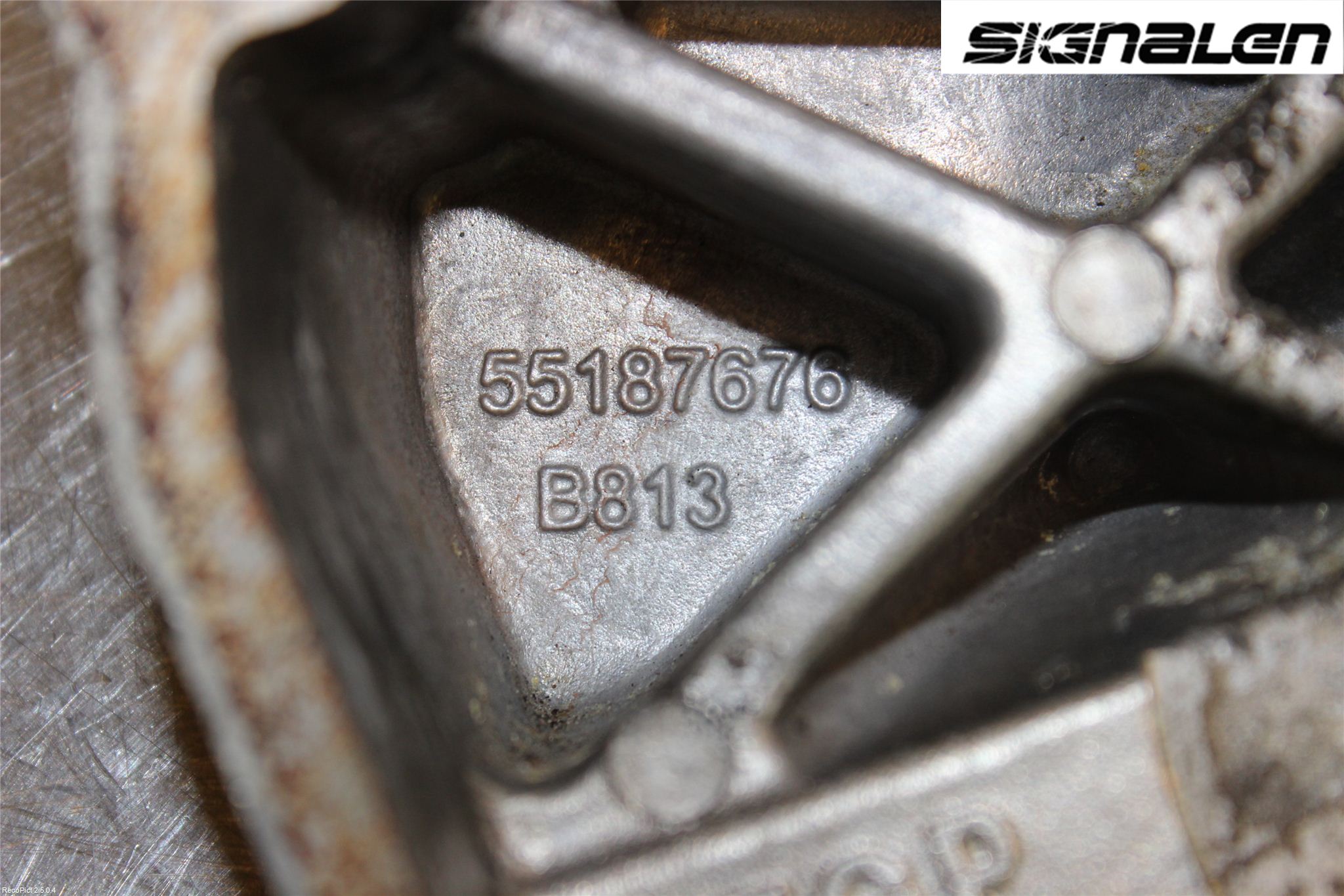 Saab 9-3 VER 2 Motor Feste Stål-Alu