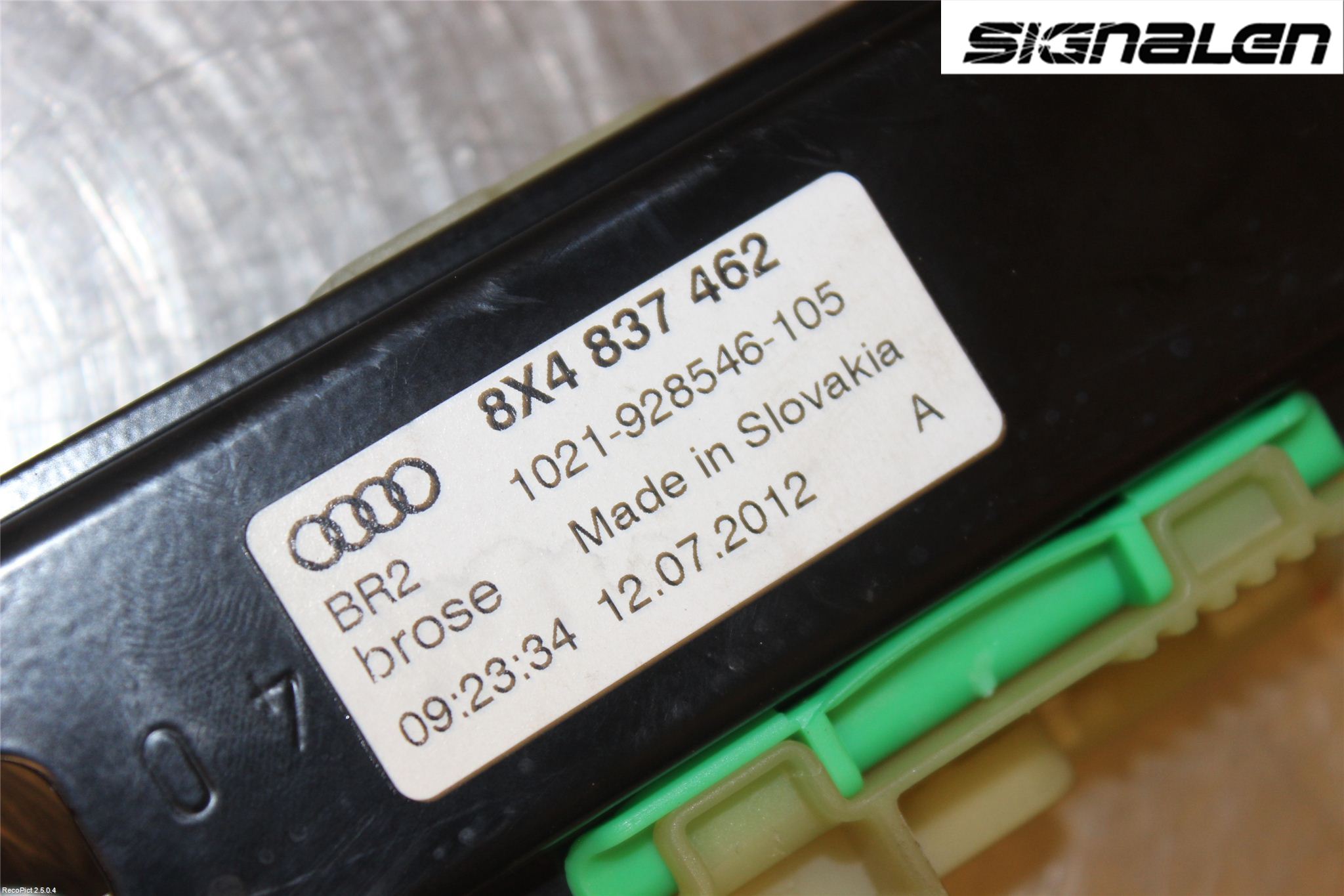 Audi A1/S1 11-18 Vindusheis