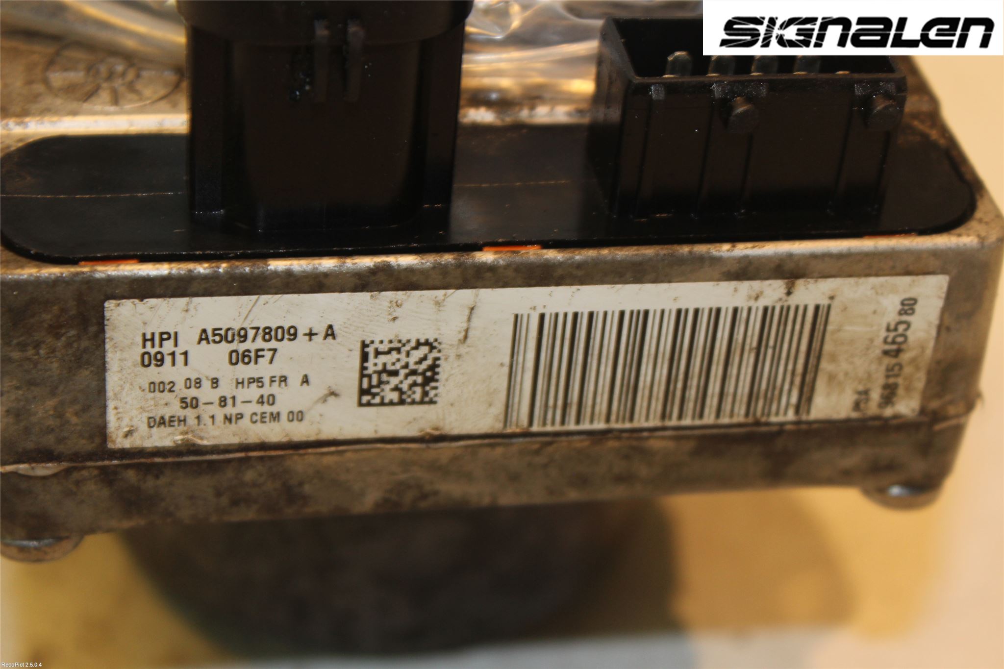 Peugeot 307     05-08 Servostyring Eletrisk Pumpe