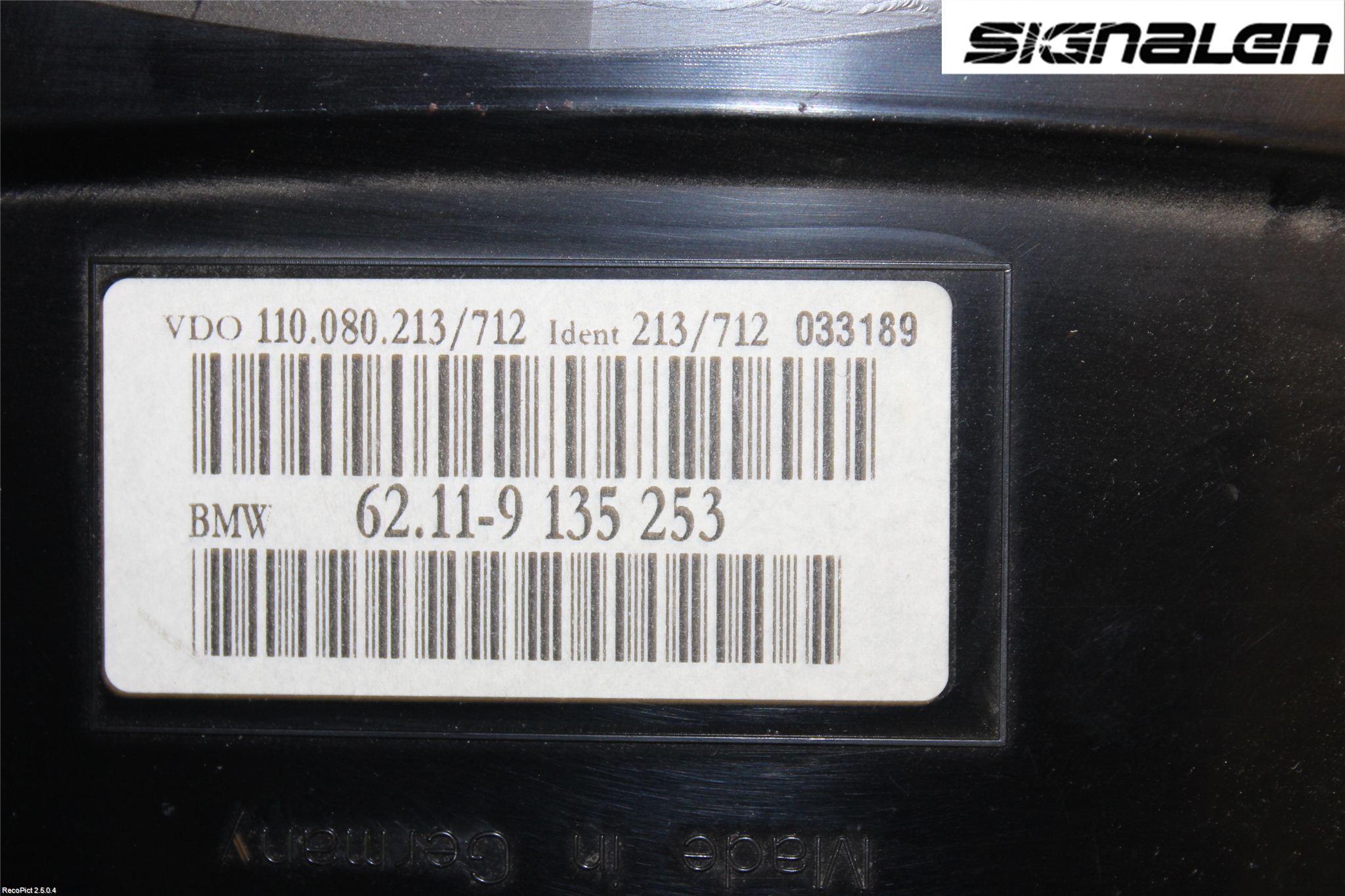 BMW 5 E60/61 Sed/Tou 02-10 Instr Kombinert