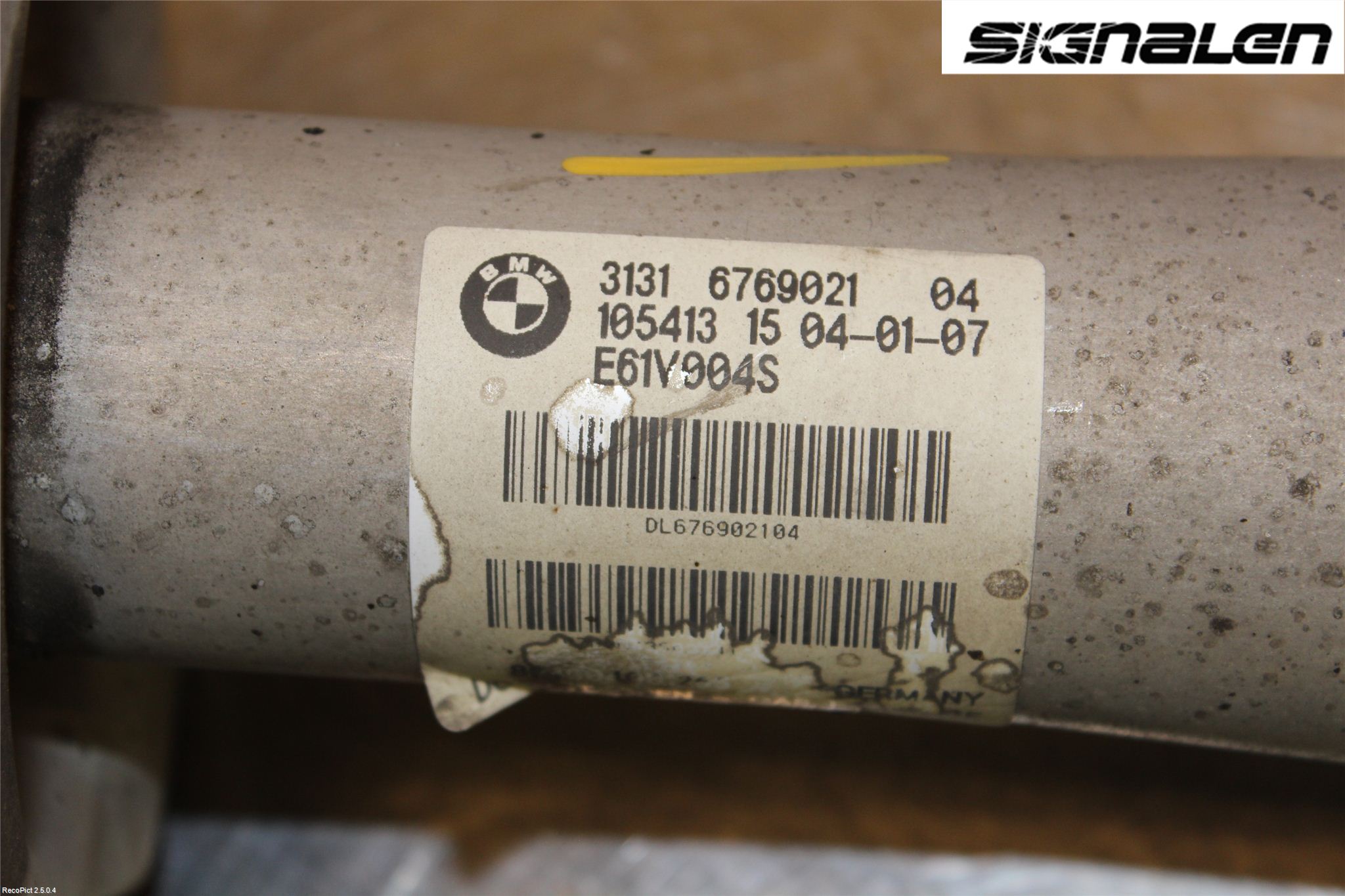 BMW 5 E60/61 Sed/Tou 02-10 Fjærbein Foran Venstre