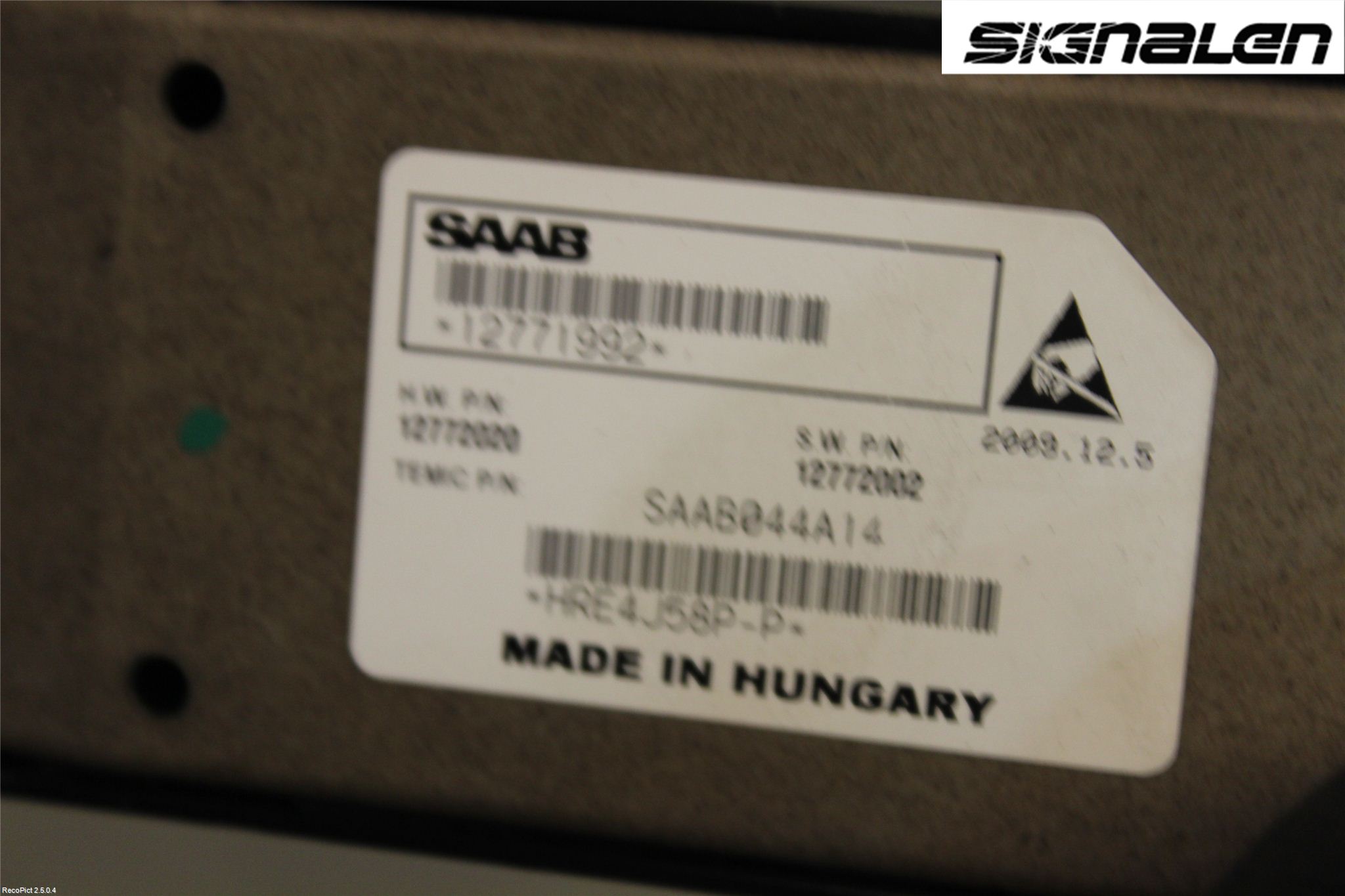 Saab 9-3 VER2/VER3 08-15 Bryter Vindusheis